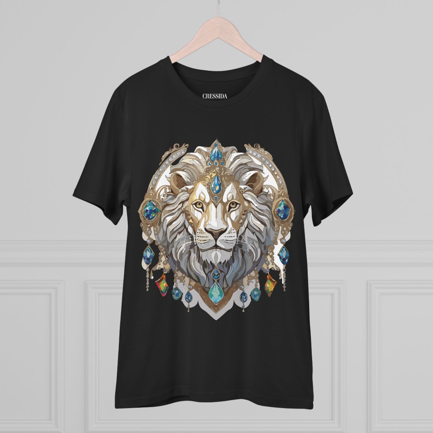 Organic T-shirt with Animals - Lion