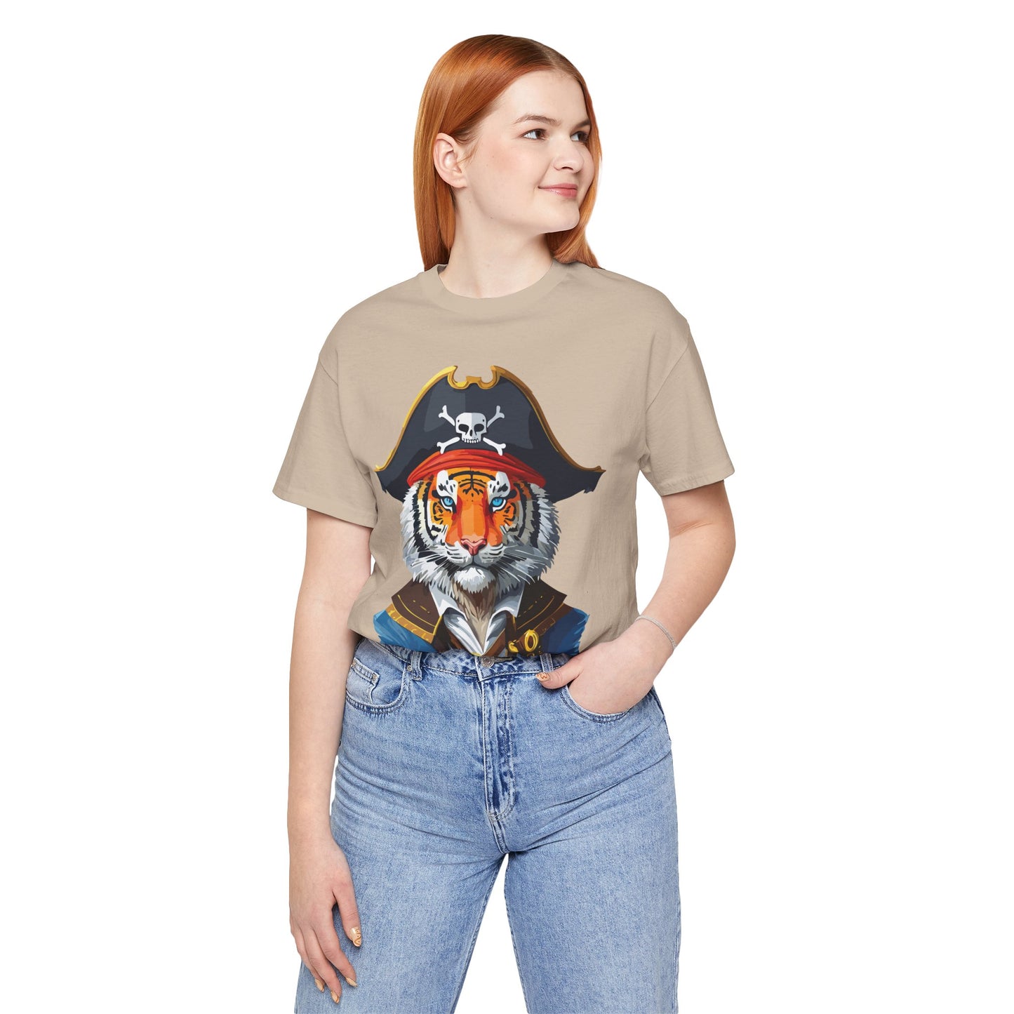 Unisex Animal Shirt, Tee Shirt with Animals, Art Design Tee Shirt, Wild Animals Shirt