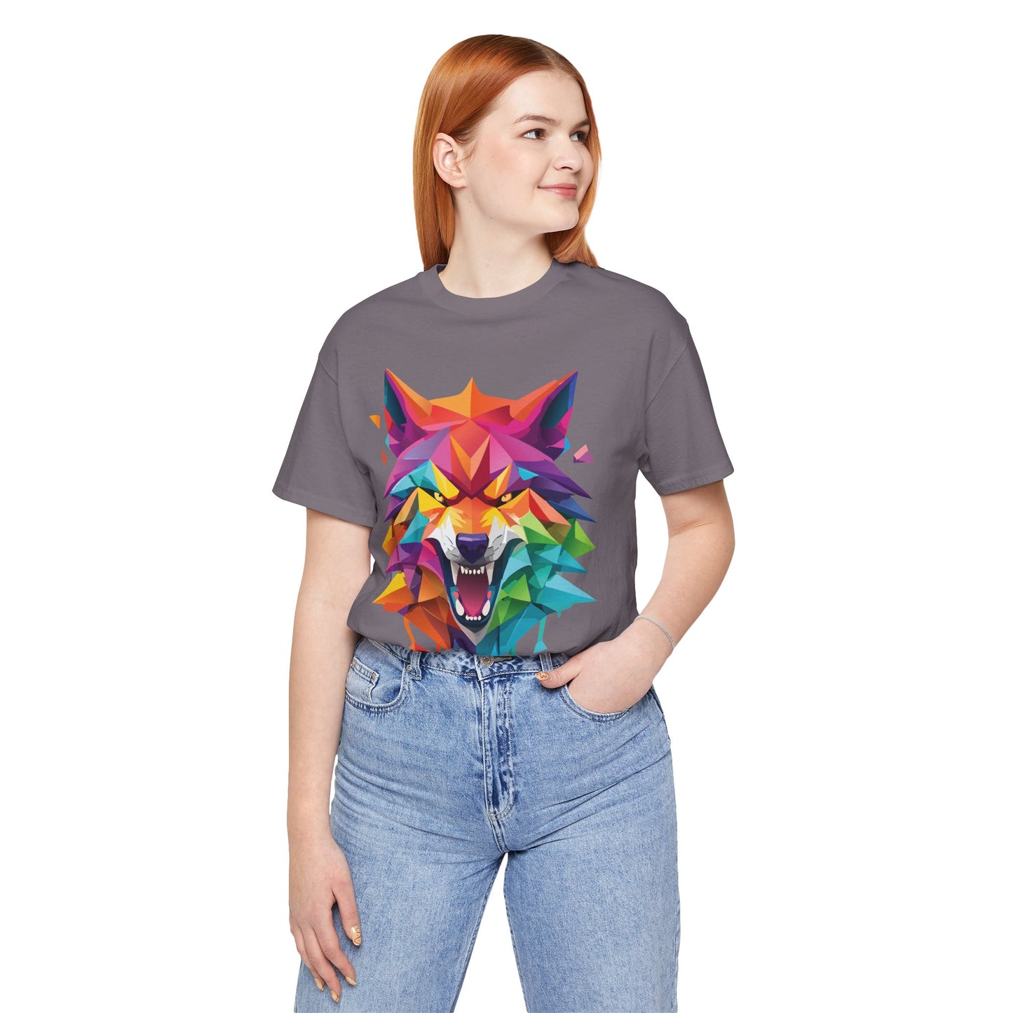 Unisex Animal Shirt, Tee Shirt with Animals, Art Design Tee Shirt, Wild Animals Shirt