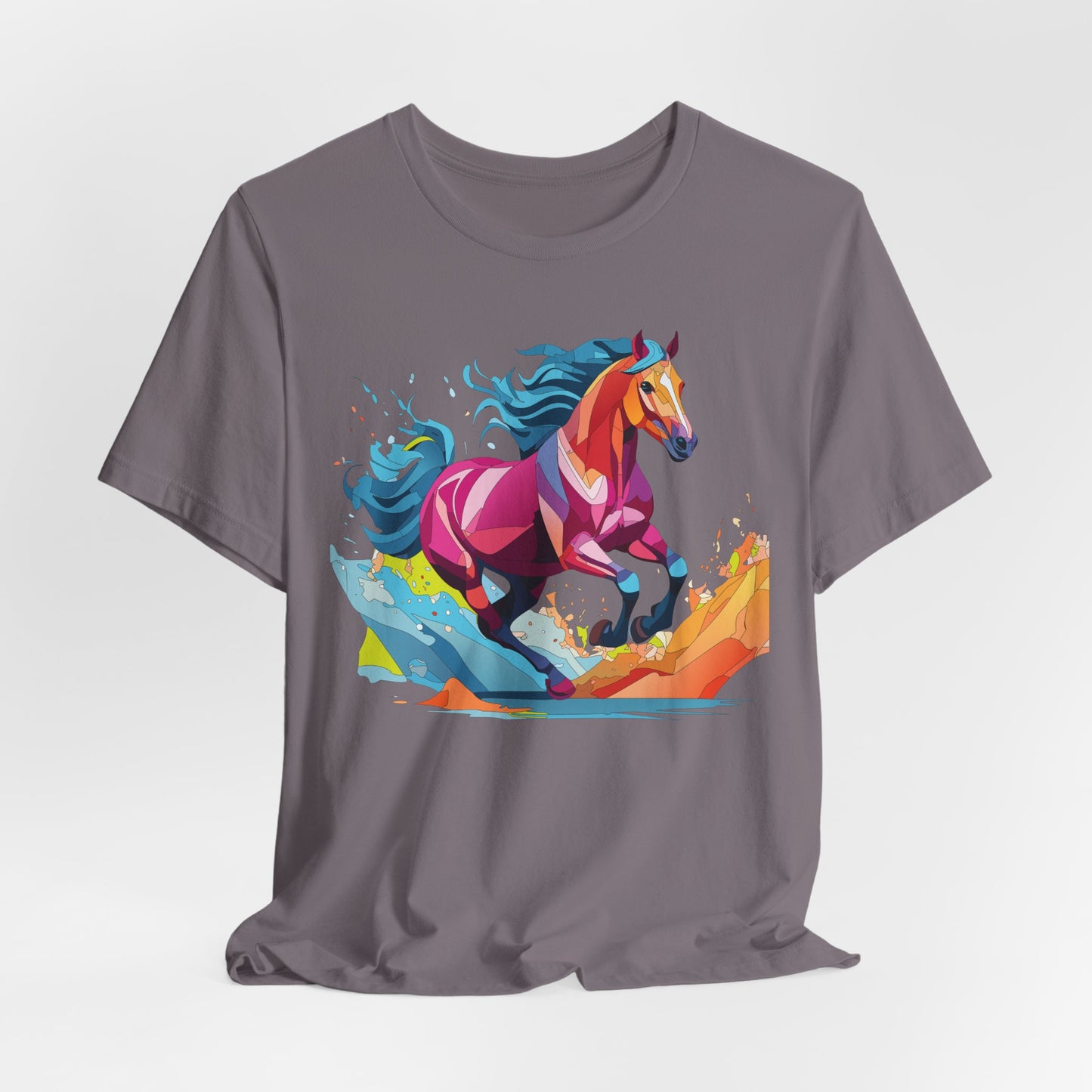 Unisex Animal Shirt, Tee Shirt with Animals, Art Design Tee Shirt, Wild Animals Shirt