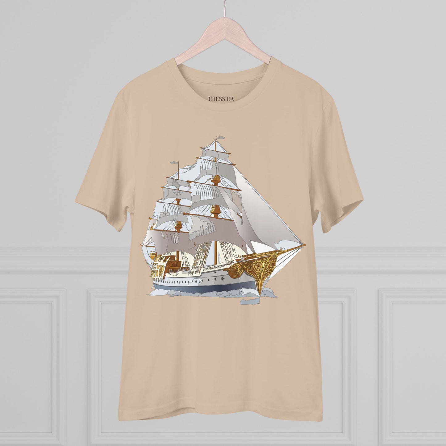 Organic T-shirt with Ship