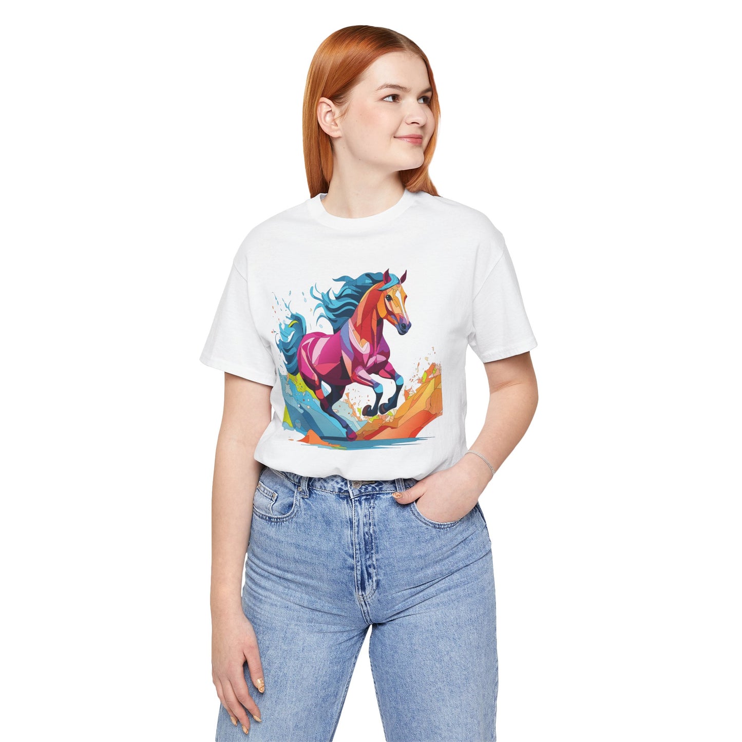 Unisex Animal Shirt, Tee Shirt with Animals, Art Design Tee Shirt, Wild Animals Shirt