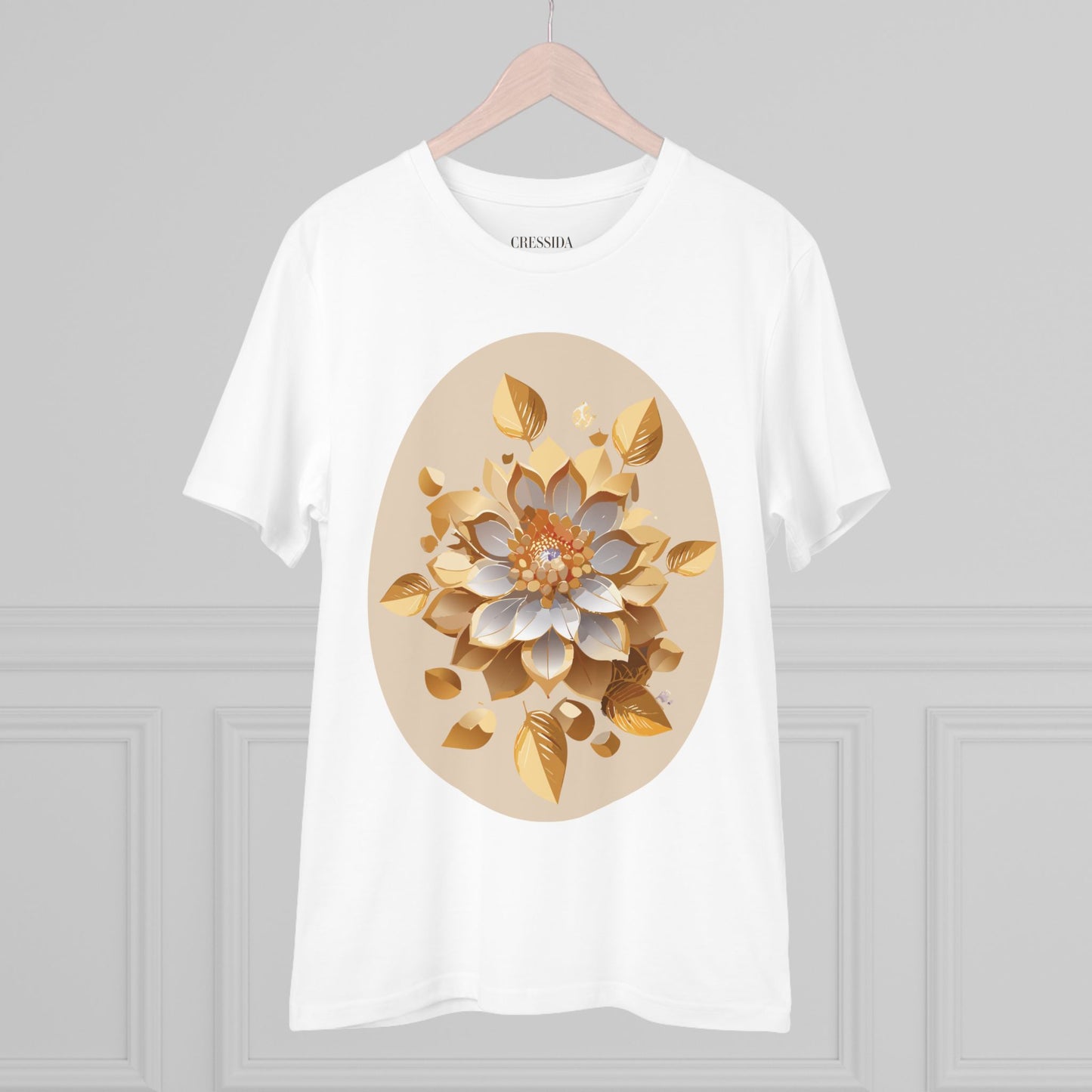 Organic T-shirt with Flower