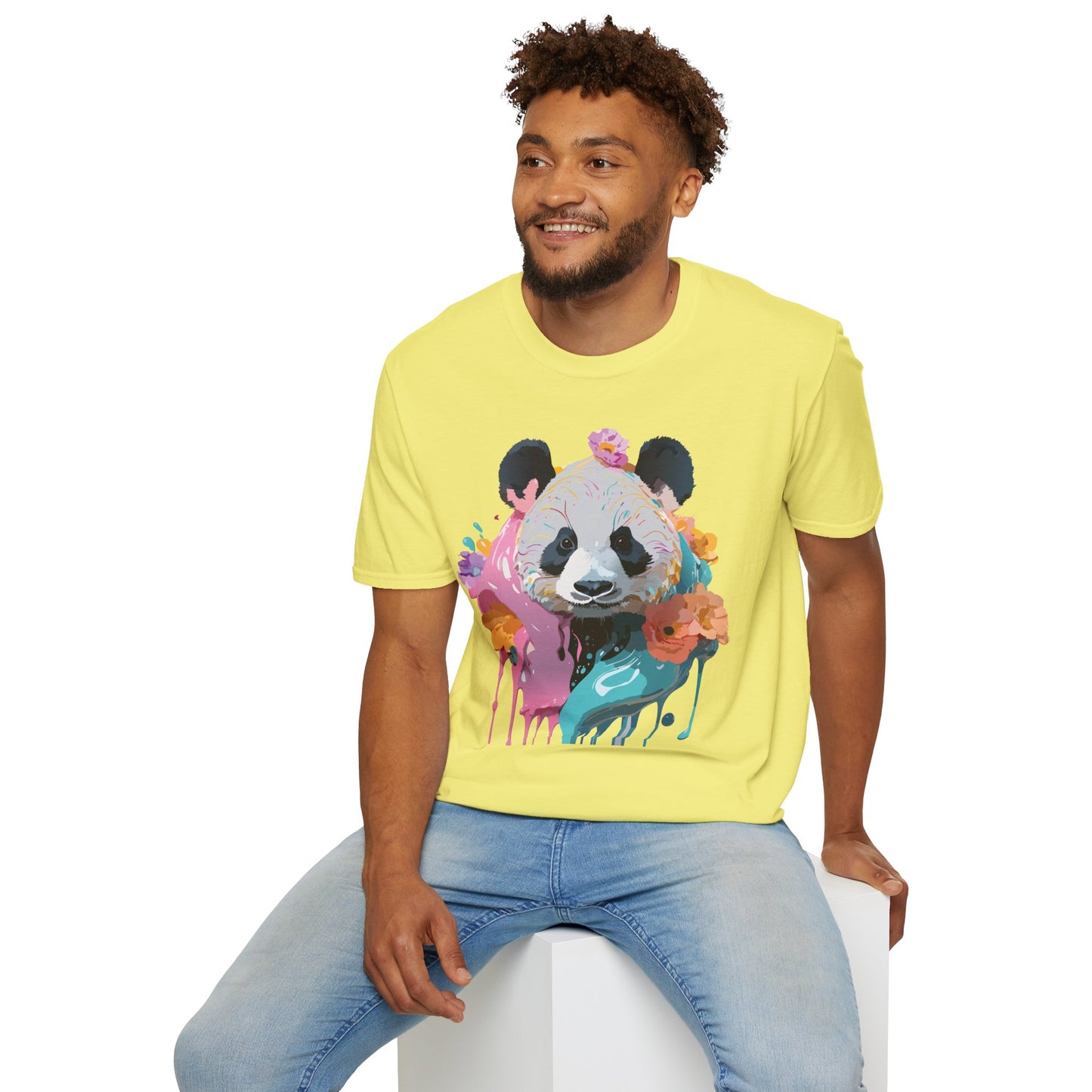 Panda Shirt, T Shirt with Panda, Animal Shirt, Tee Shirt with Animals