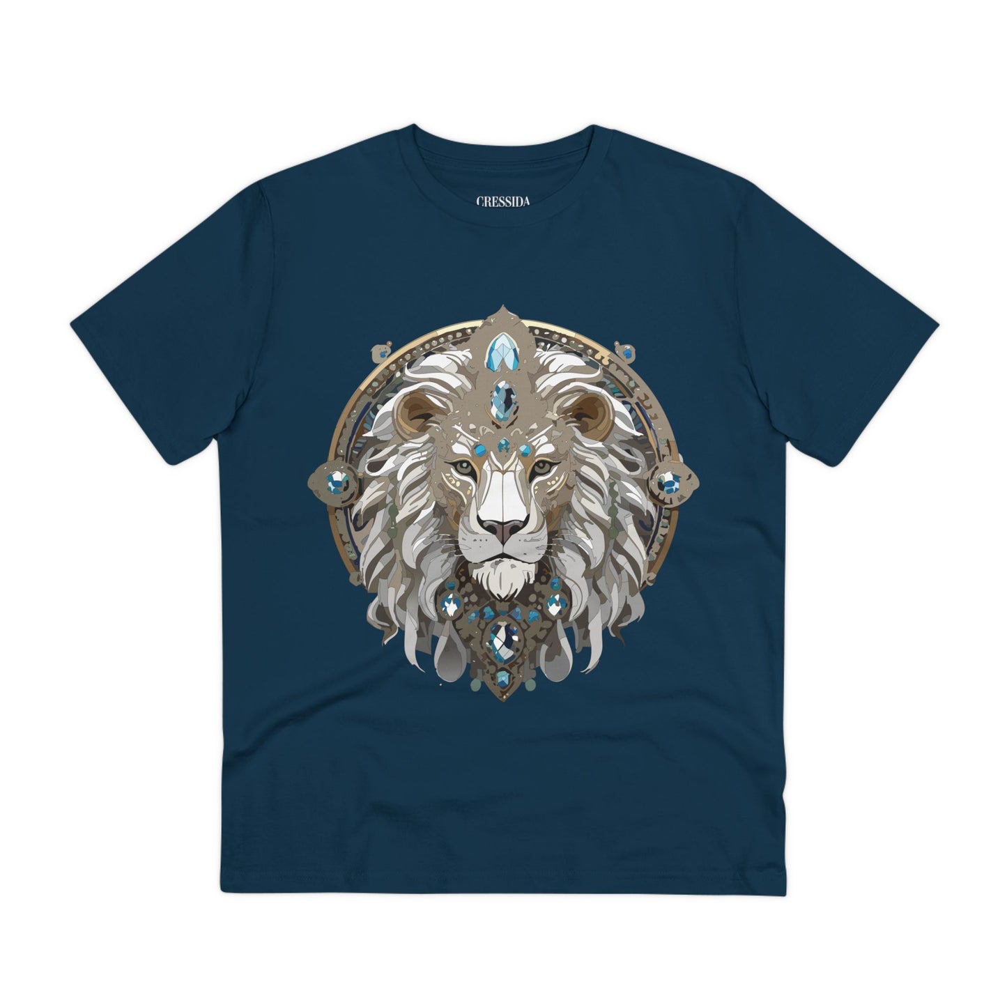 Organic T-shirt with Animals - Lion