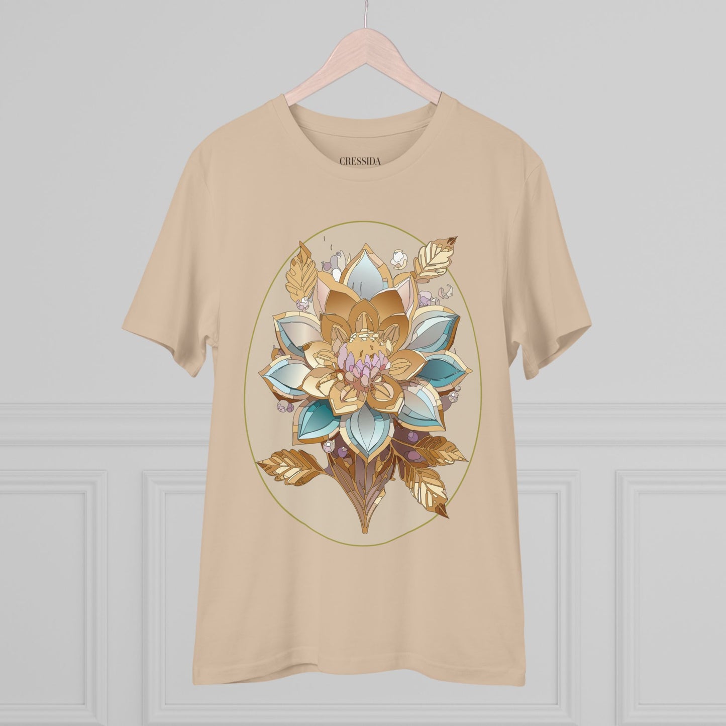 T-shirt bio avec fleur