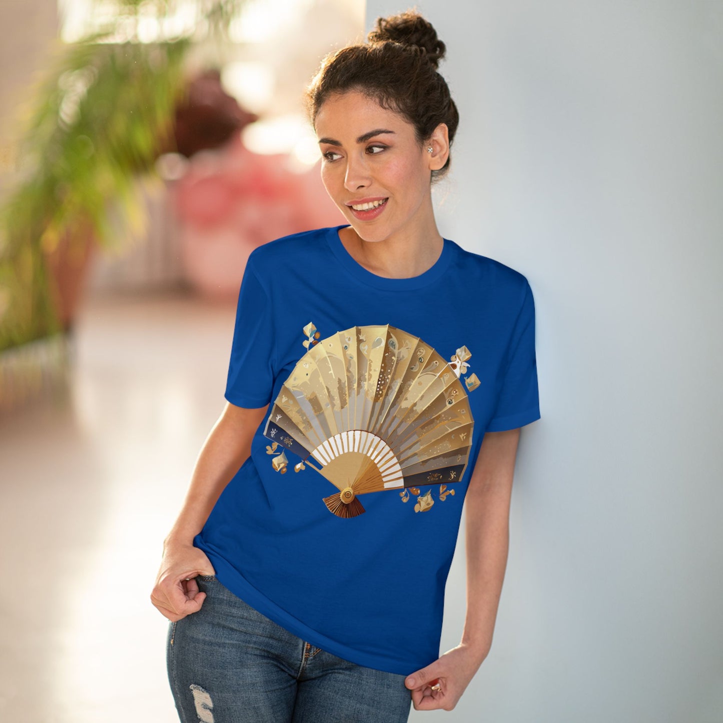 Organic T-shirt with Fan