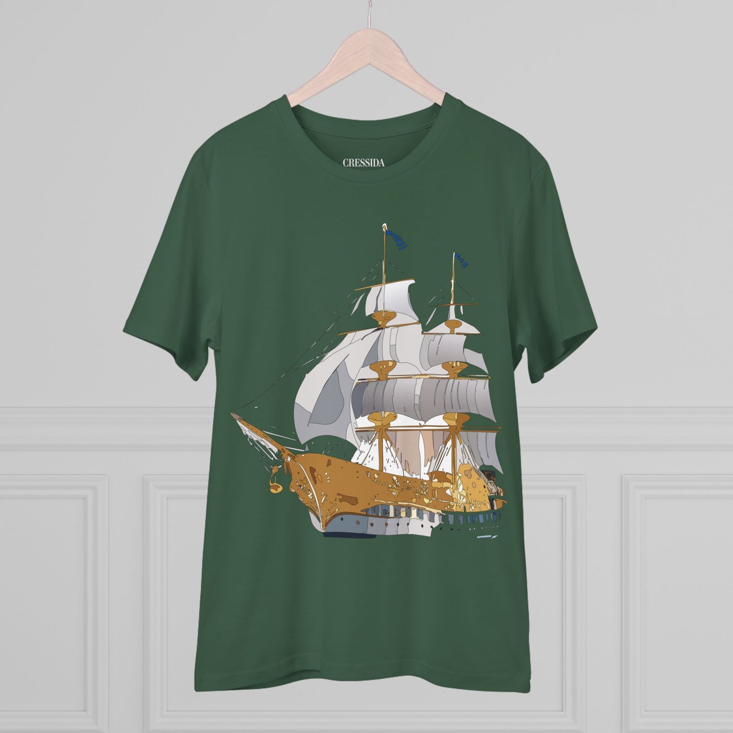 Organic T-shirt with Ship