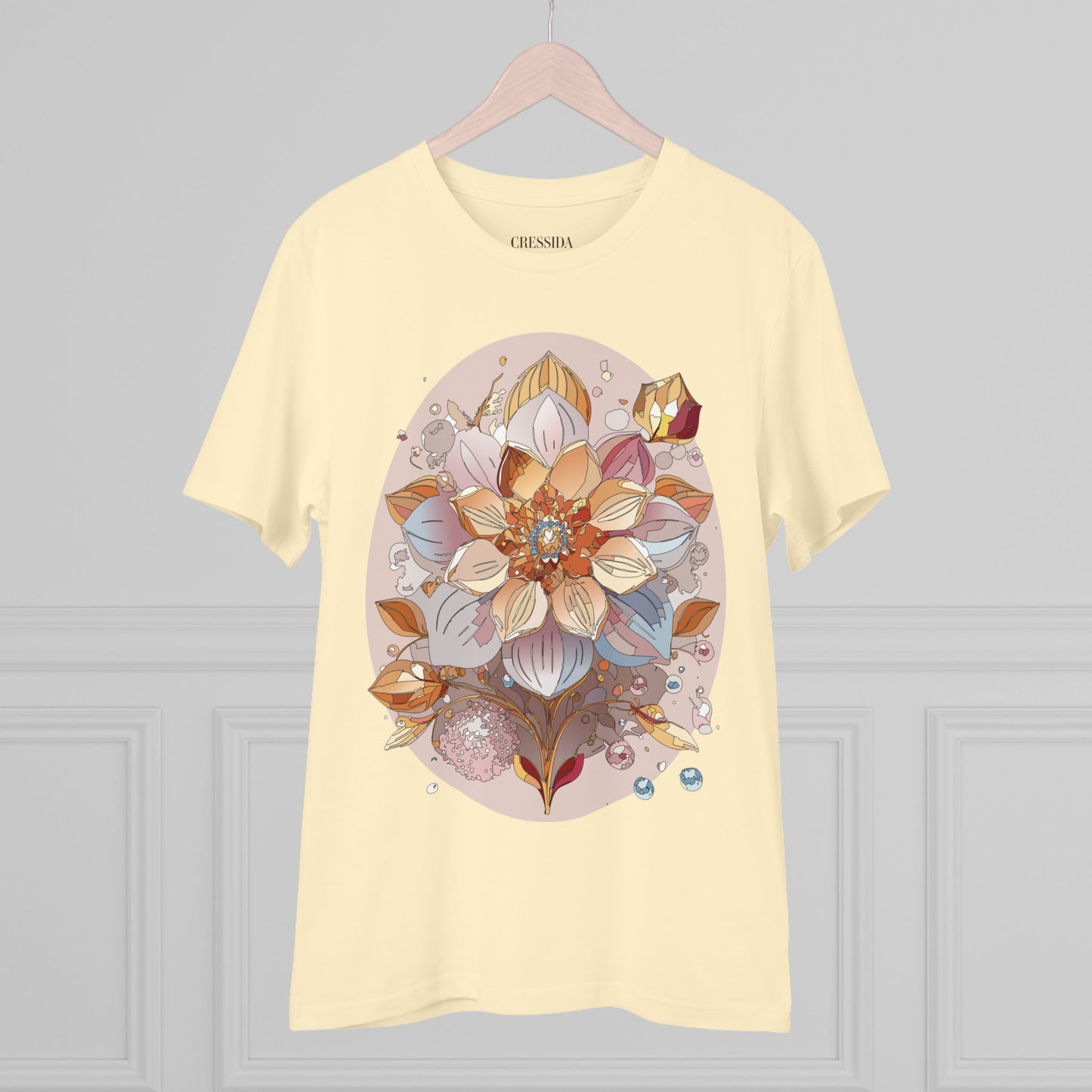 Organic T-shirt with Flower