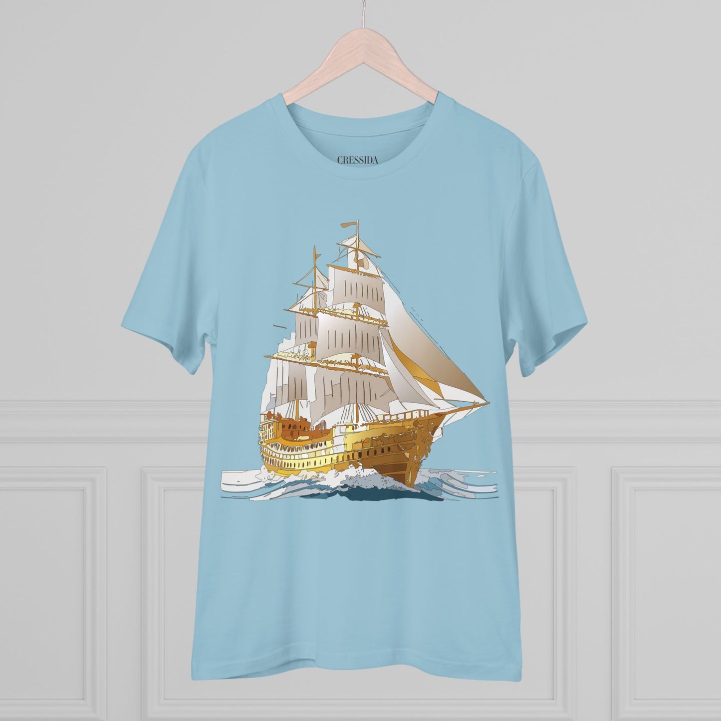 Organic T-shirt with Ship