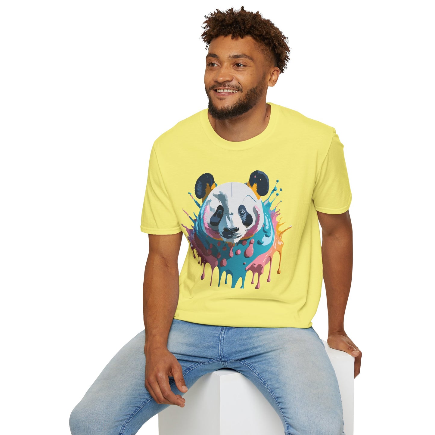 Panda Shirt, T Shirt with Panda, Animal Shirt, Tee Shirt with Animals