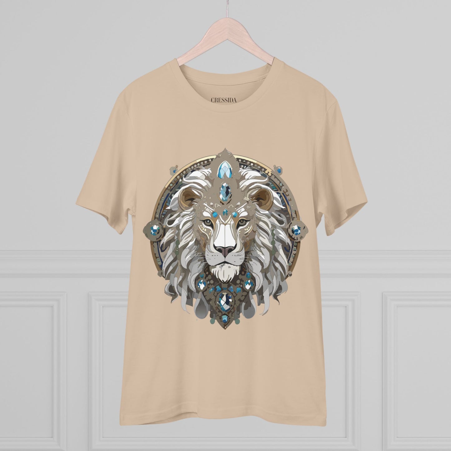 Organic T-shirt with Animals - Lion