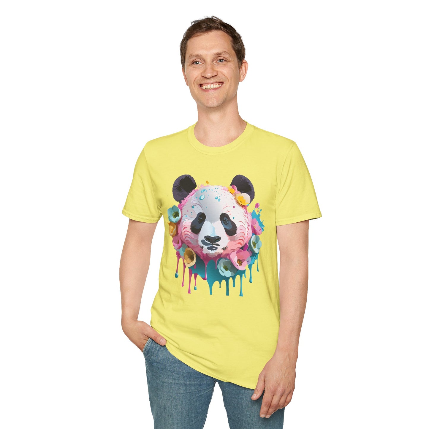 Panda Shirt, T Shirt with Panda, Animal Shirt, Tee Shirt with Animals