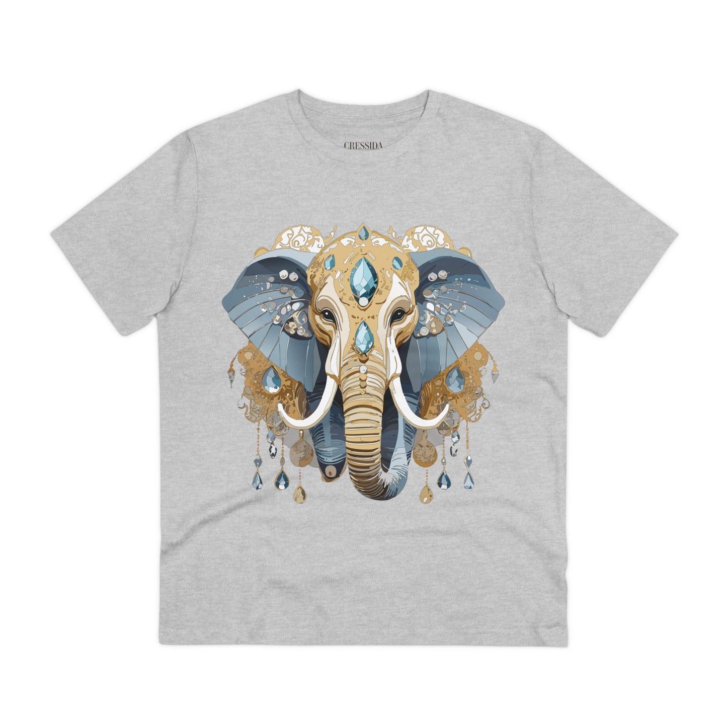 Organic T-shirt with Animals - Elephant