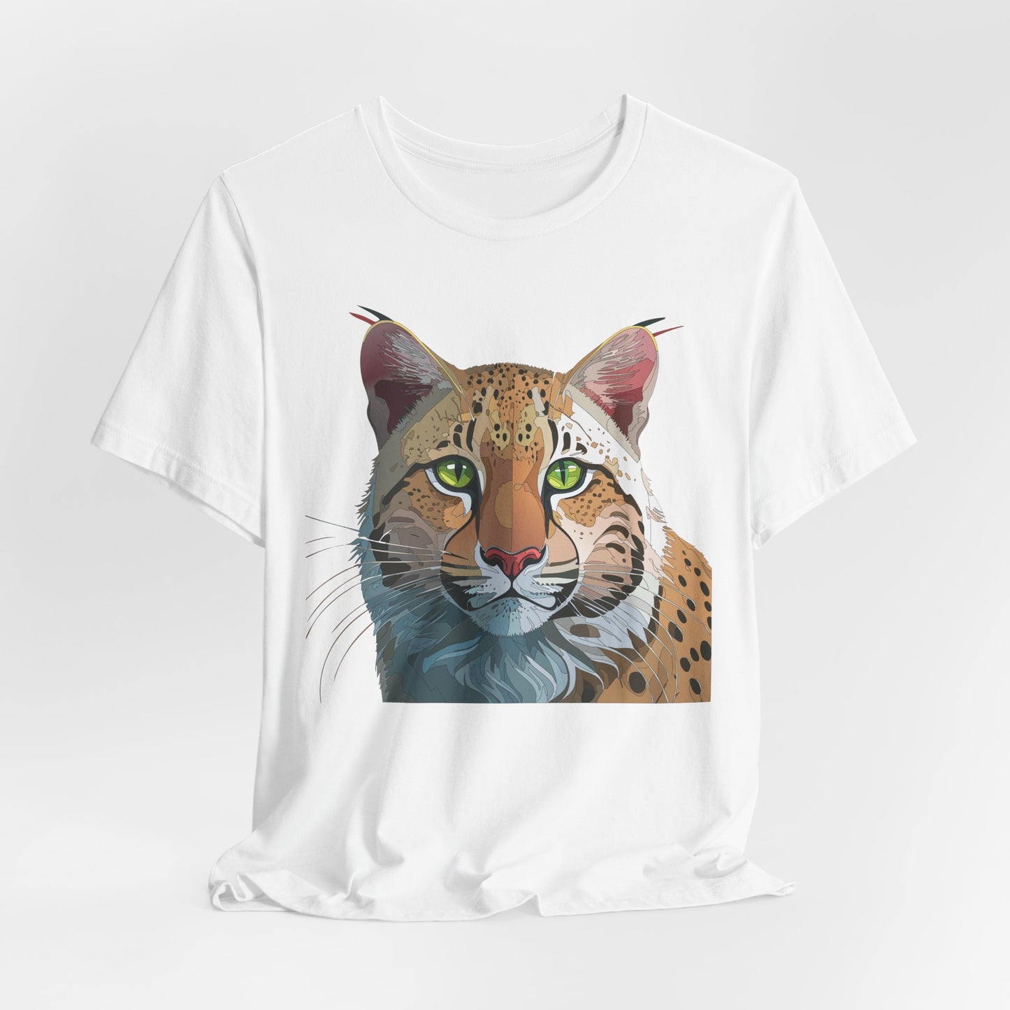 Unisex Animal Shirt, Tee Shirt with Animals, Art Design Tee Shirt, Wild Animals Shirt