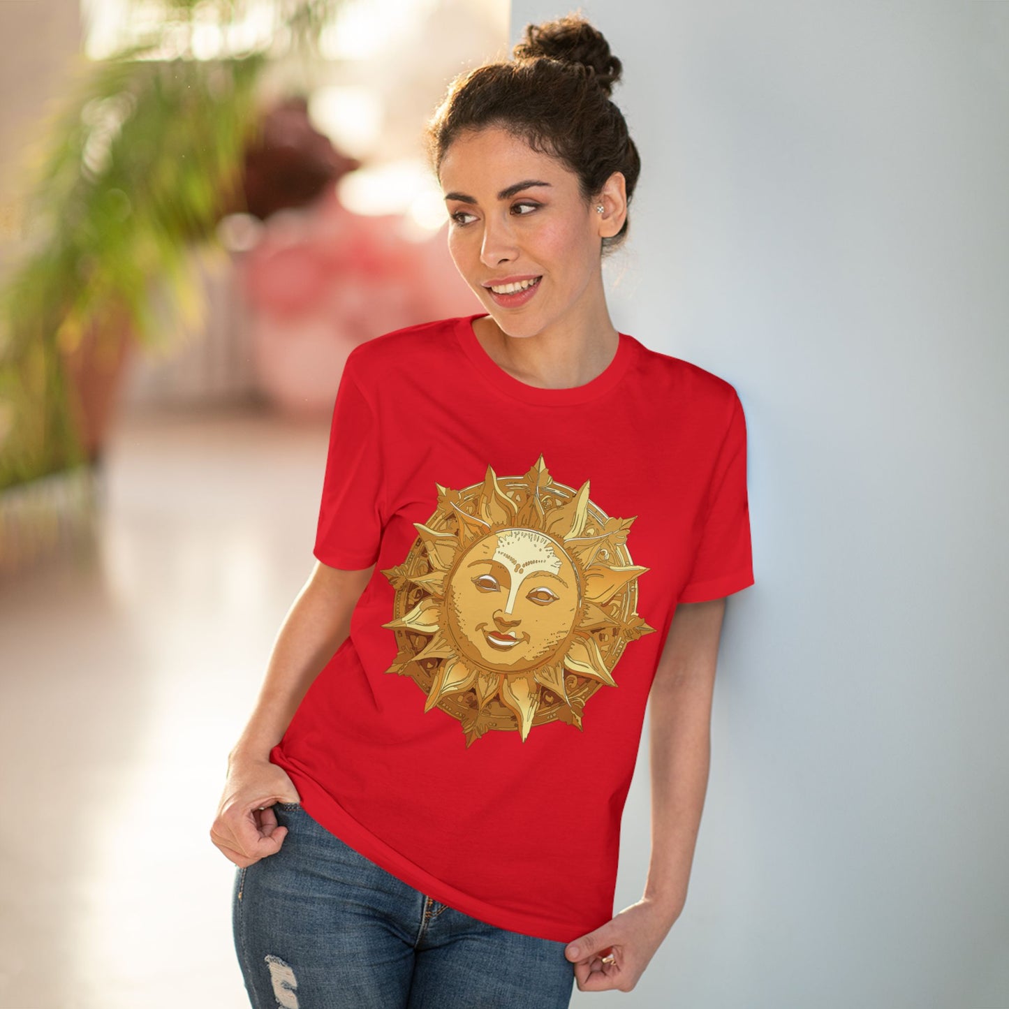 Organic T-shirt with Sun