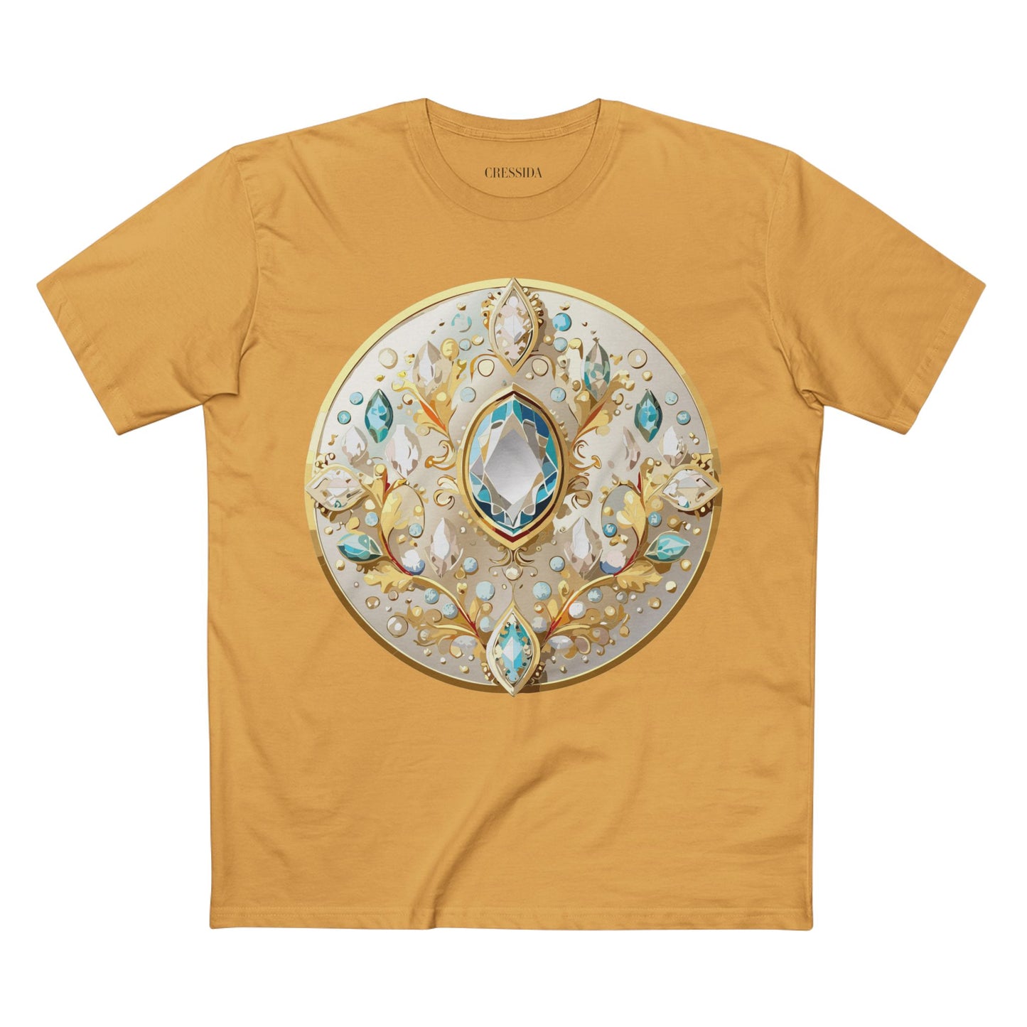 Medallion Shirt, Shirt with Medallion, Tee Shirt with Medal