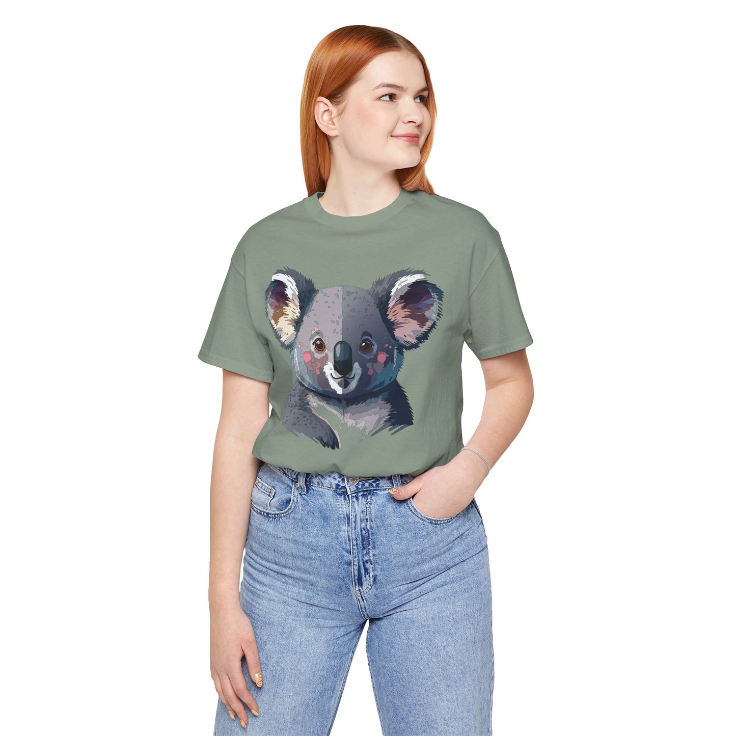 Unisex Animal Shirt, Tee Shirt with Animals, Art Design Tee Shirt, Wild Animals Shirt