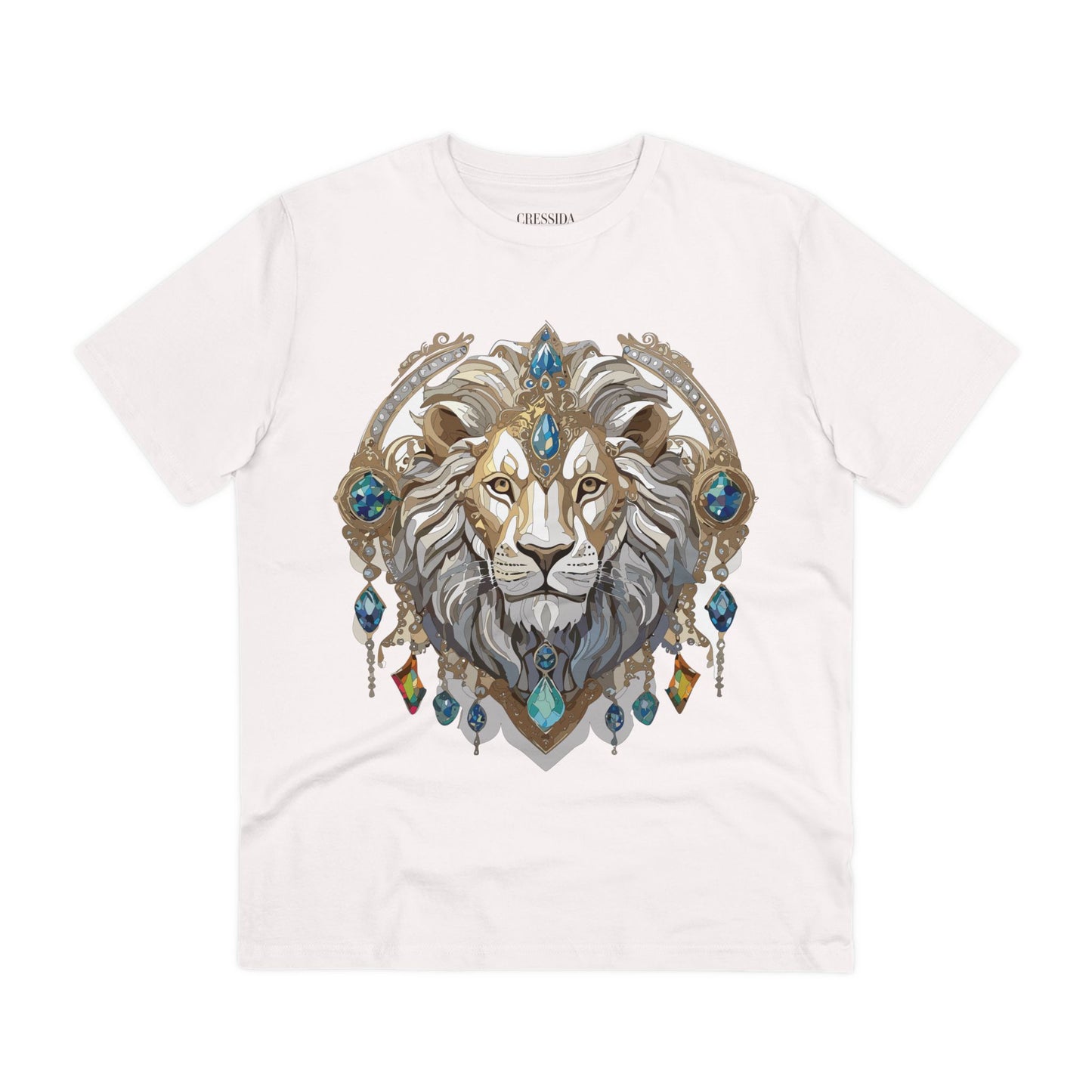 Organic T-shirt with Animals - Lion