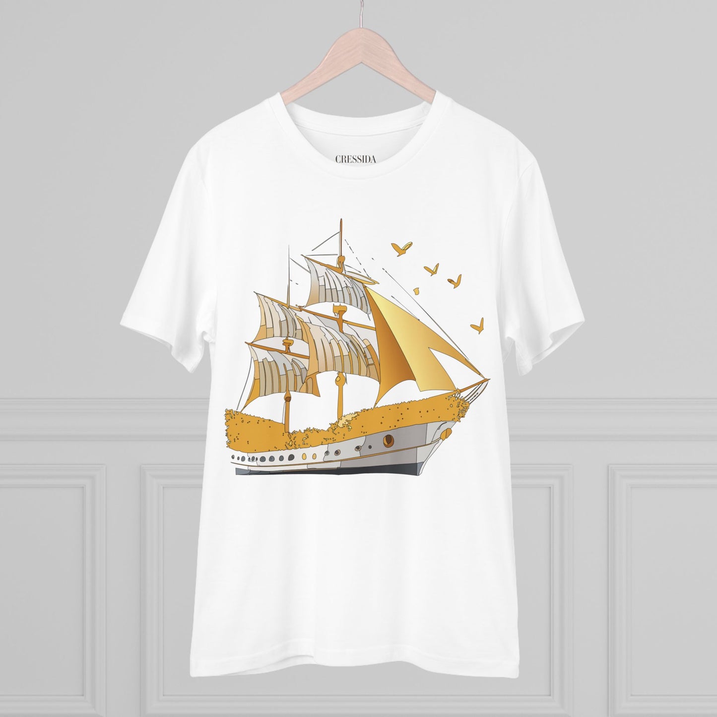 Organic T-shirt with Ship