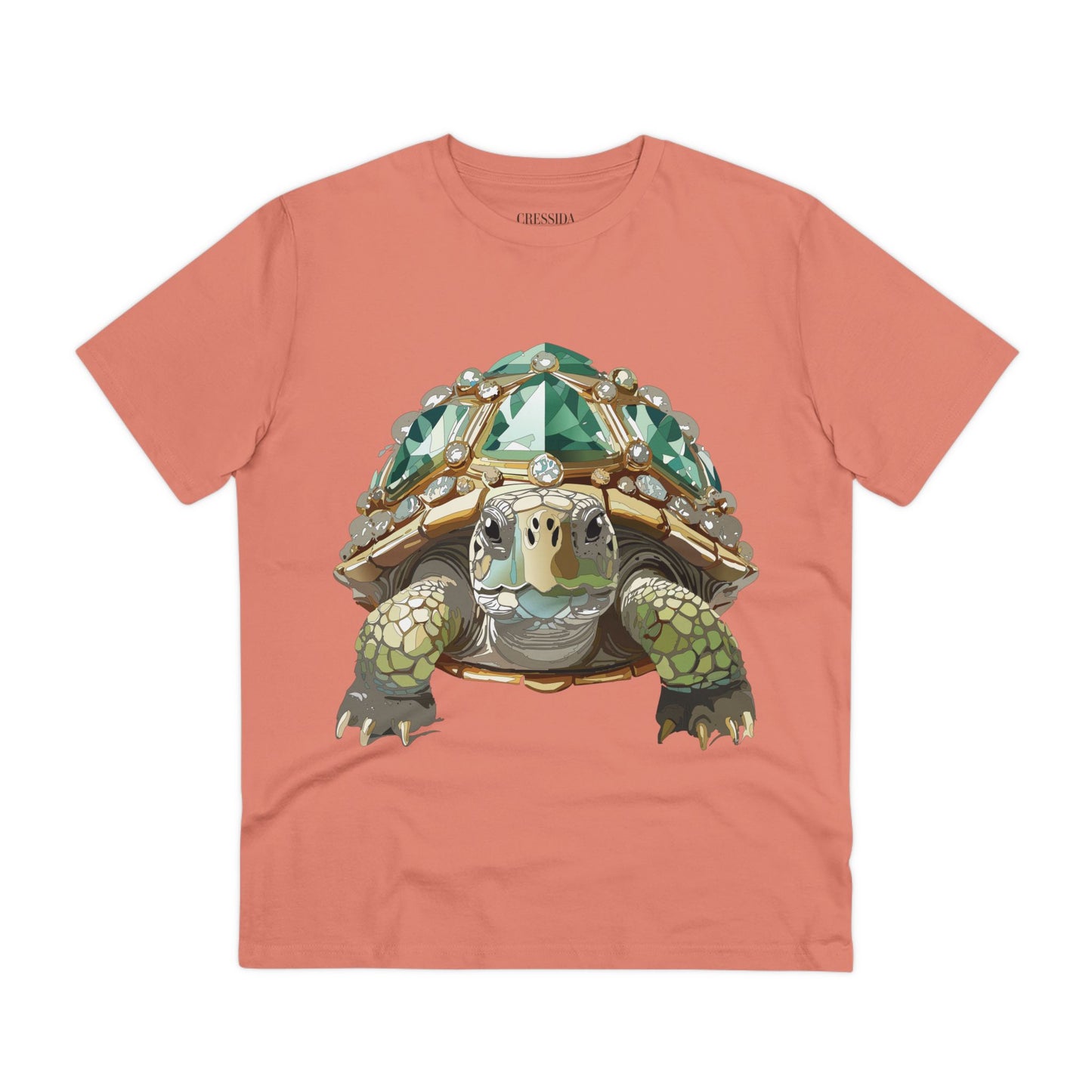 Organic T-shirt with Animals - Turtle