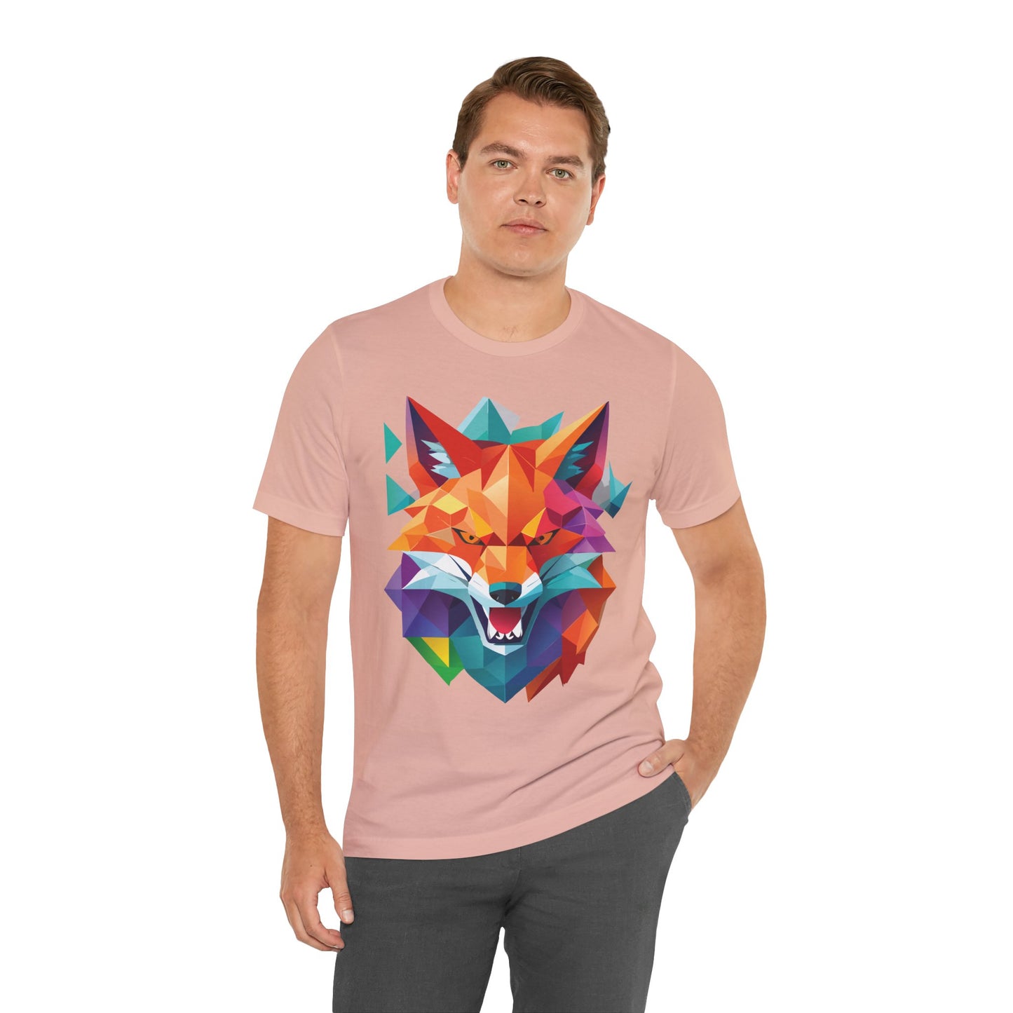 Unisex Animal Shirt, Tee Shirt with Animals, Art Design Tee Shirt, Wild Animals Shirt
