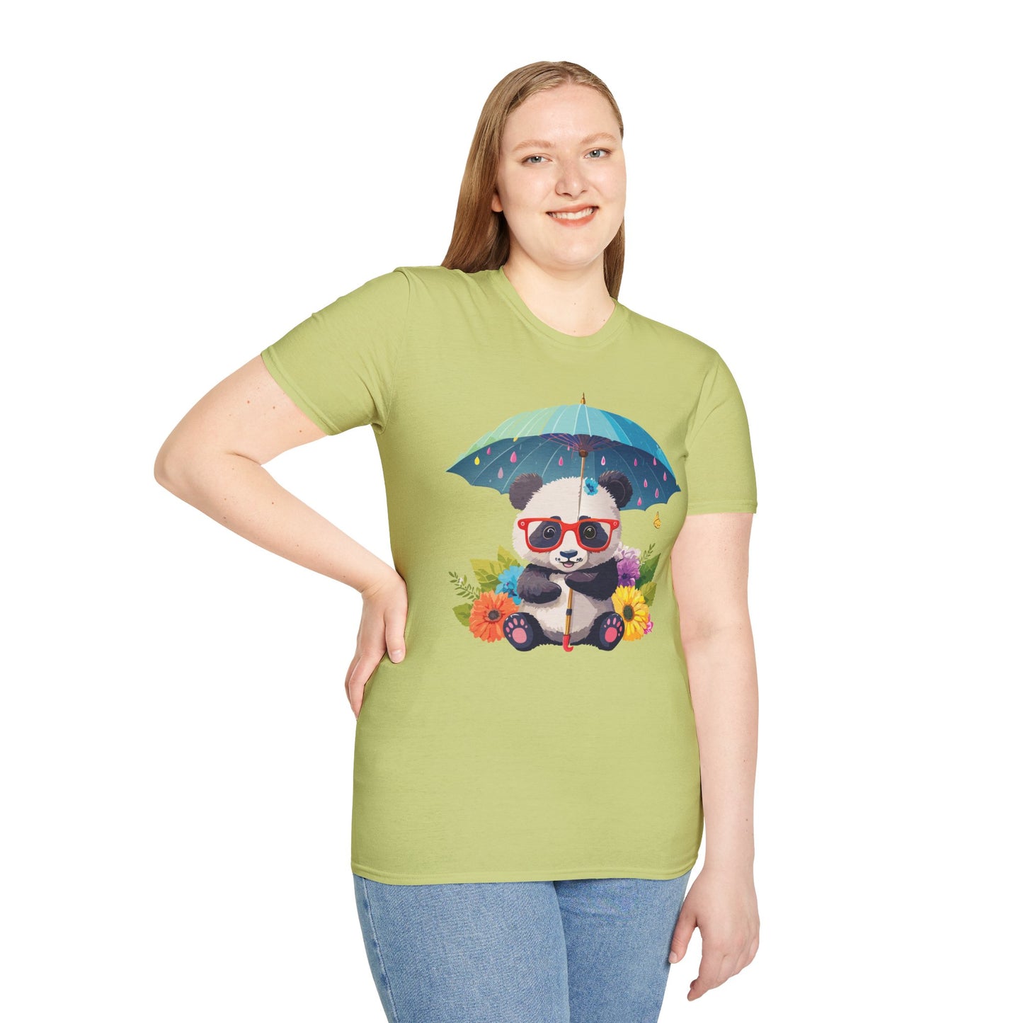 Panda Shirt, T Shirt with Panda, Animal Shirt, Tee Shirt with Animals