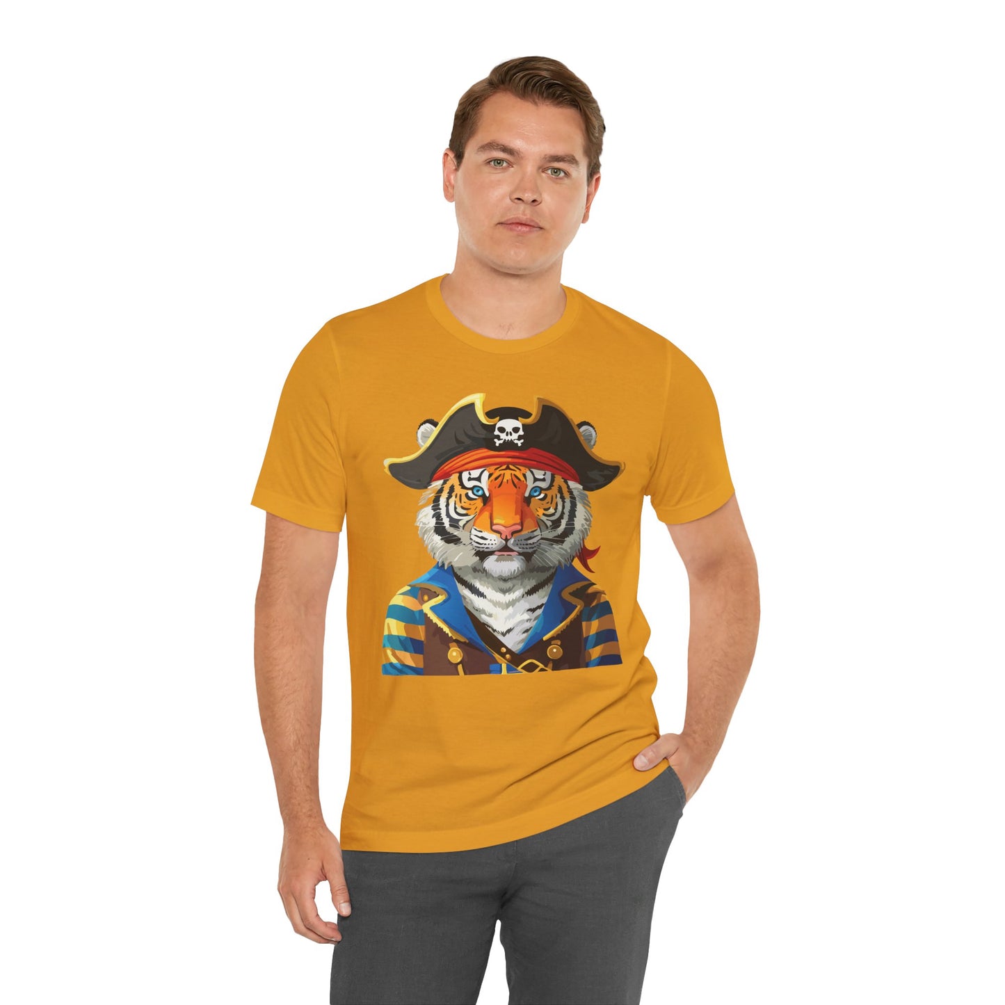 Unisex Animal Shirt, Tee Shirt with Animals, Art Design Tee Shirt, Wild Animals Shirt