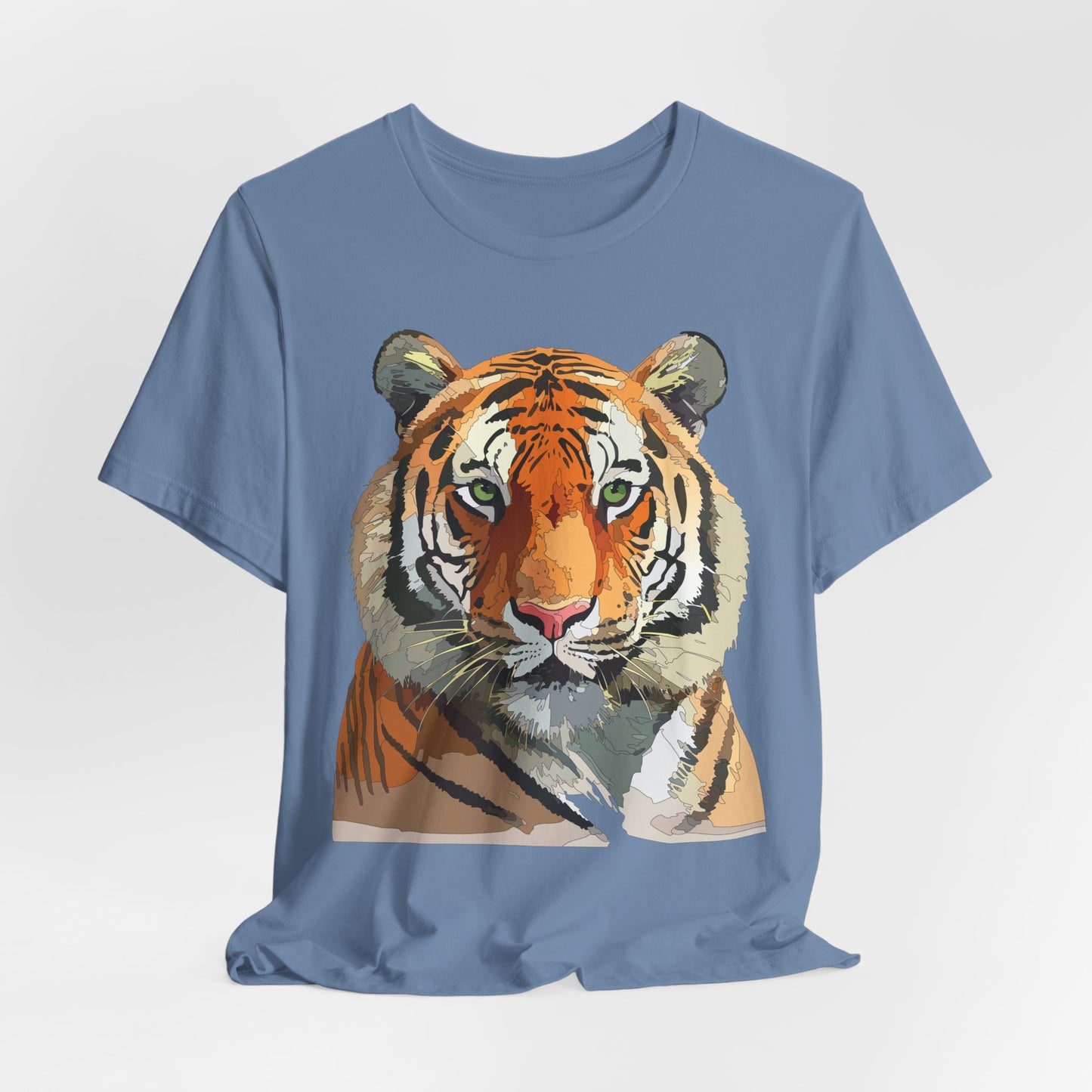 Unisex Animal Shirt, Tee Shirt with Animals, Art Design Tee Shirt, Wild Animals Shirt