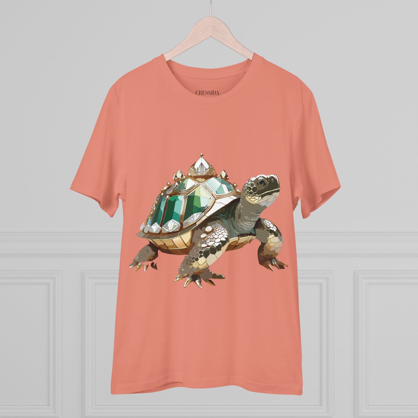 Organic T-shirt with Animals - Turtle