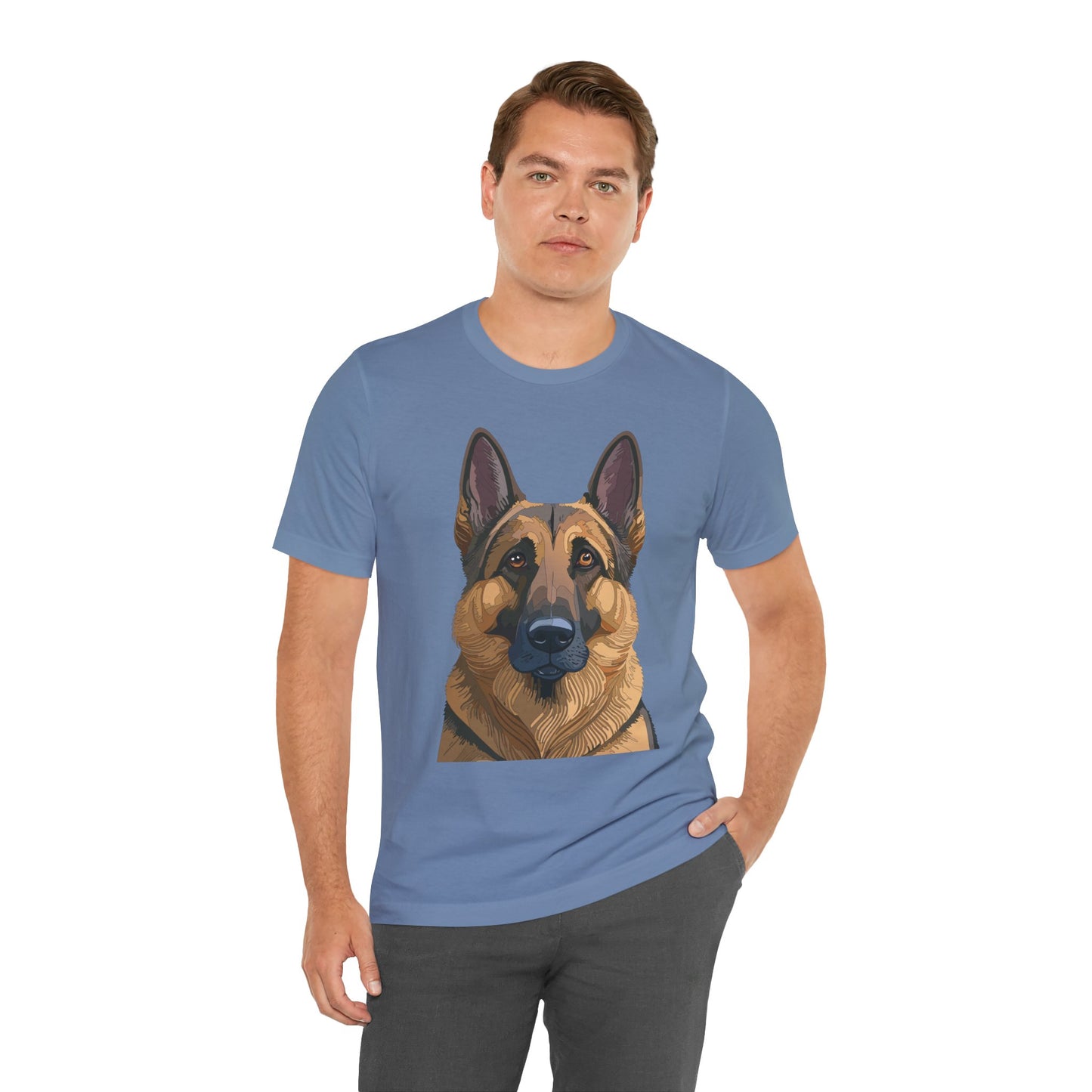 Unisex Animal Shirt, Tee Shirt with Animals, Art Design Tee Shirt, Wild Animals Shirt