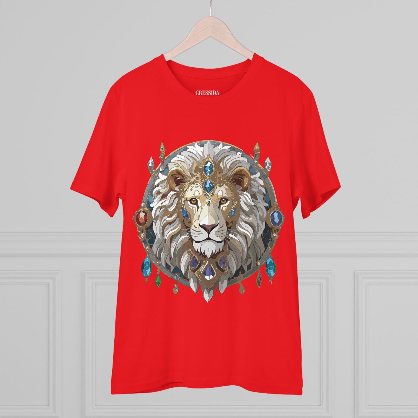 Organic T-shirt with Animals - Lion