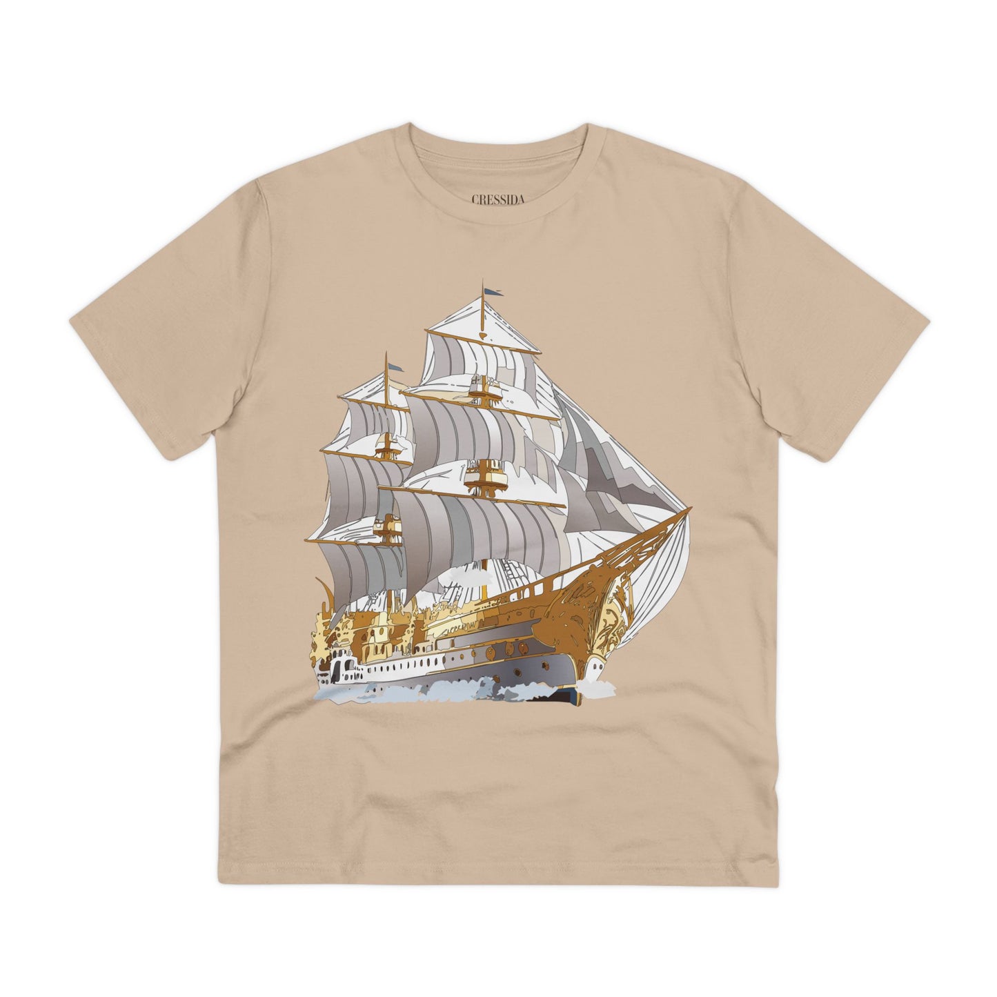 Organic T-shirt with Ship