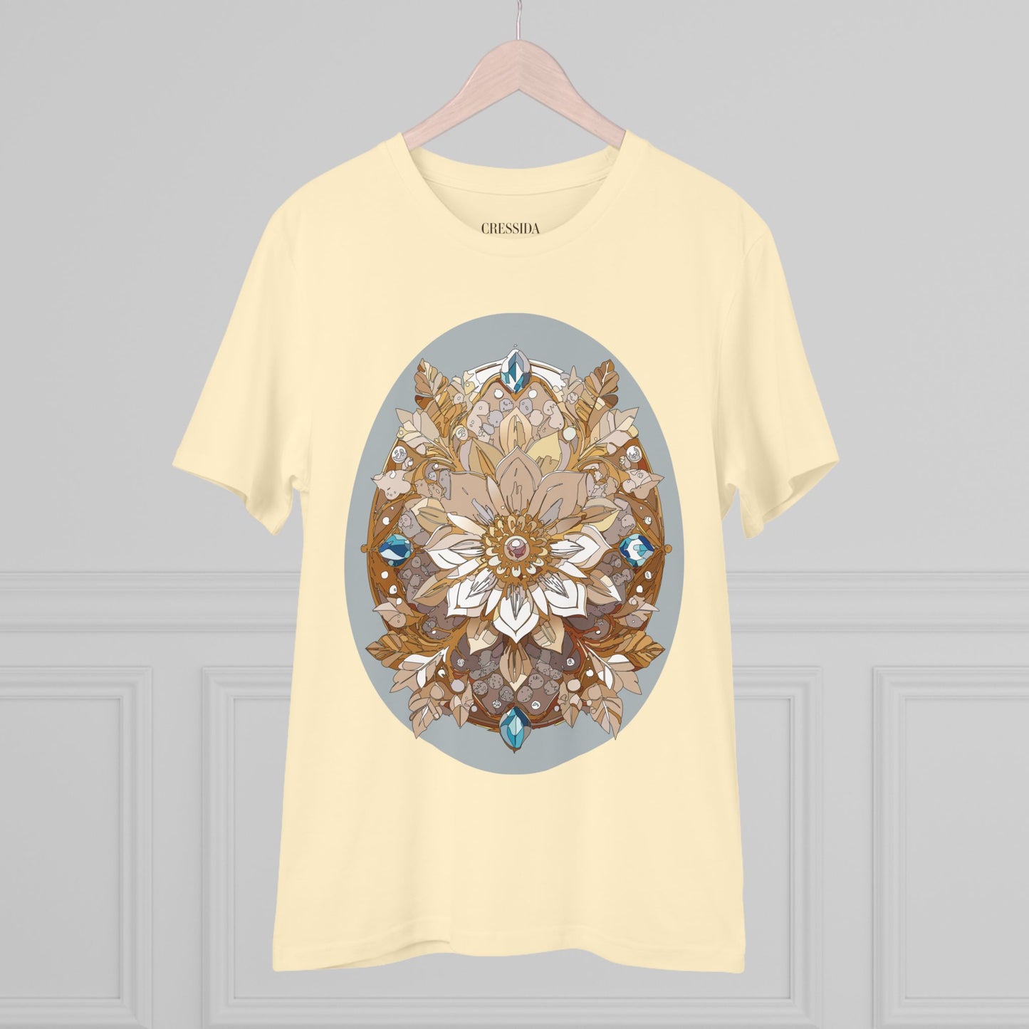 Organic T-shirt with Flower