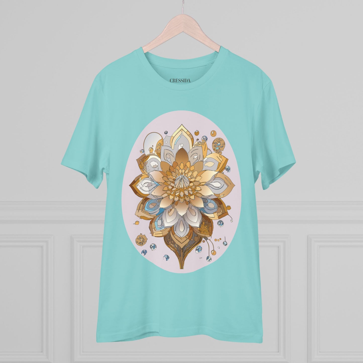 Organic T-shirt with Flower