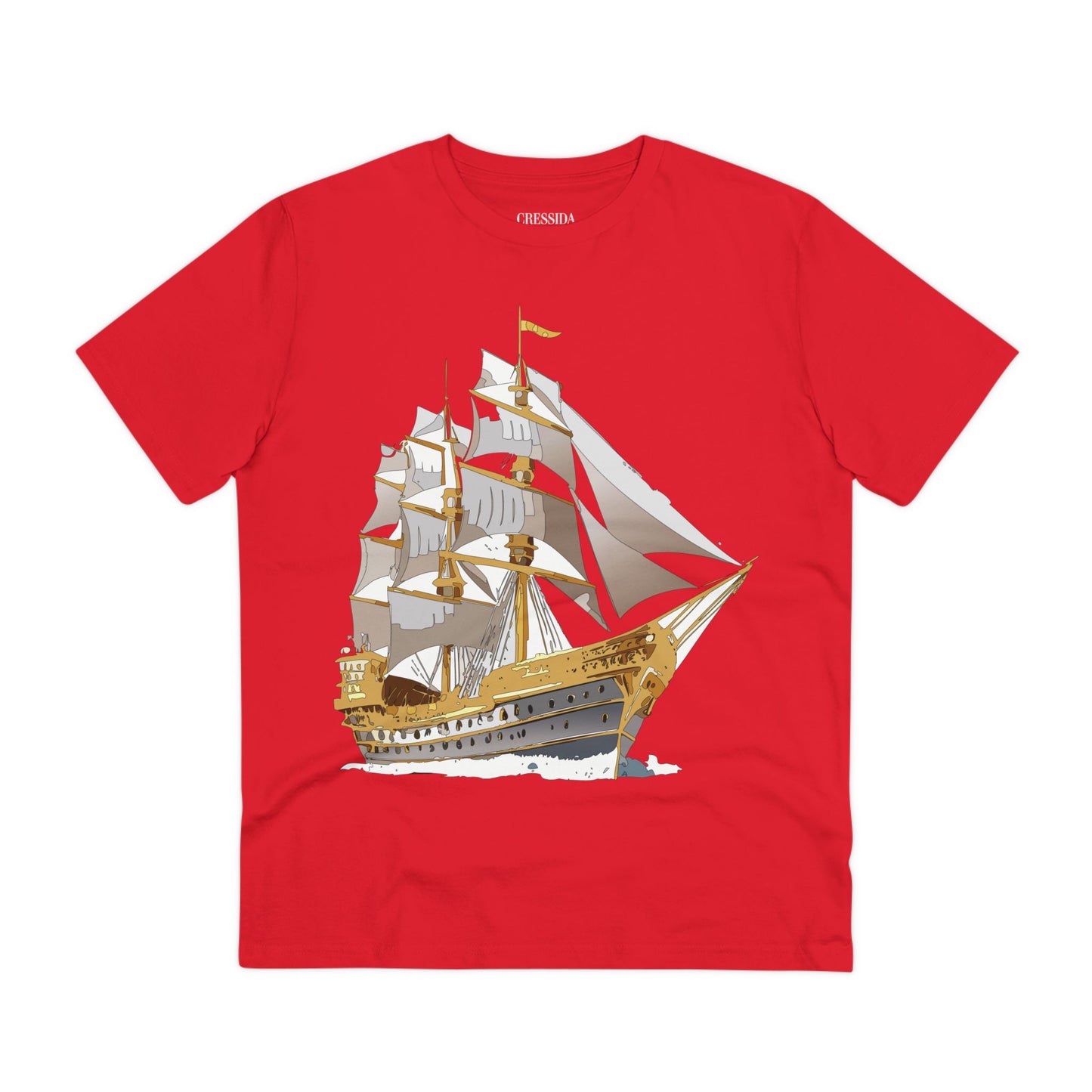 Organic T-shirt with Ship