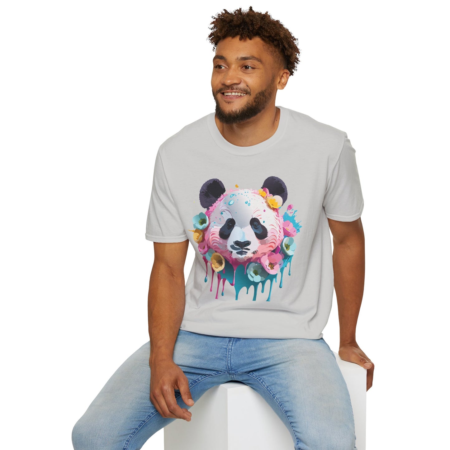 Panda Shirt, T Shirt with Panda, Animal Shirt, Tee Shirt with Animals