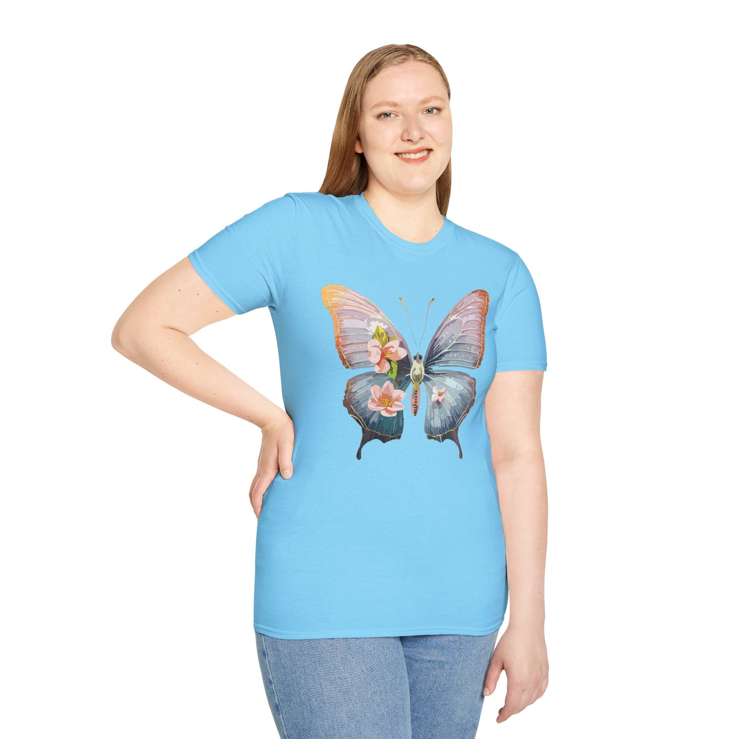 Butterfly Shirt, T Shirt with Butterfly, Monarch Shirt