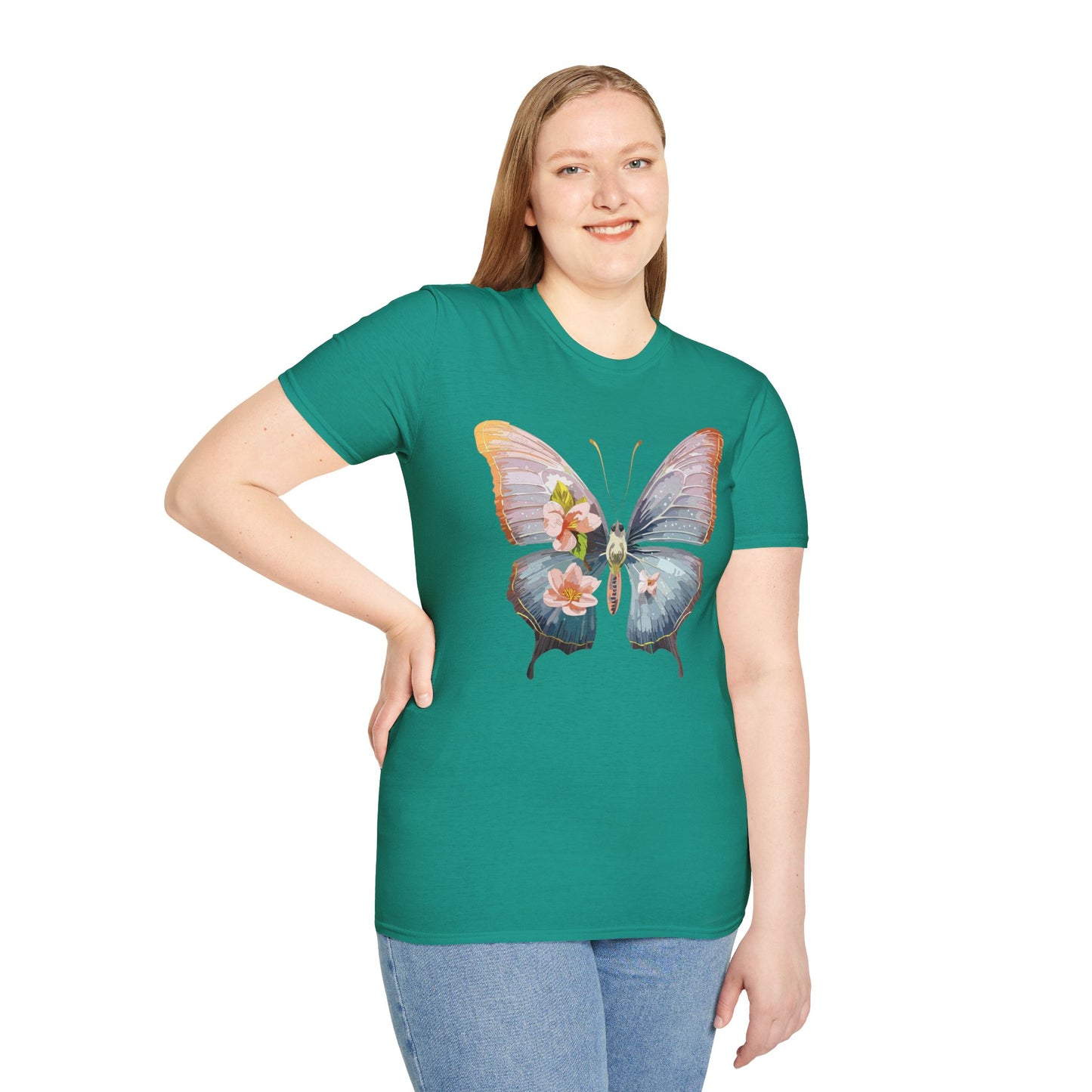 Butterfly Shirt, T Shirt with Butterfly, Monarch Shirt