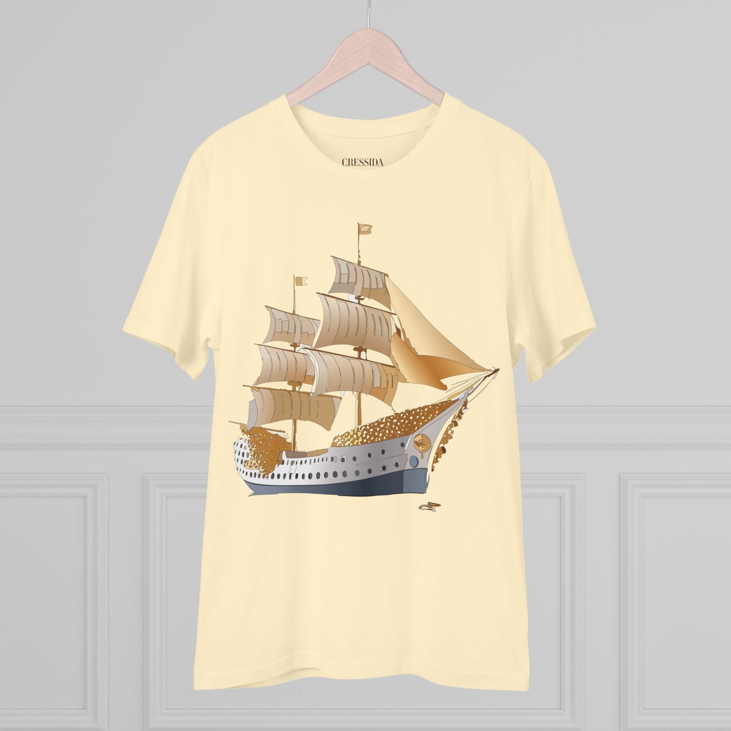 Organic T-shirt with Ship