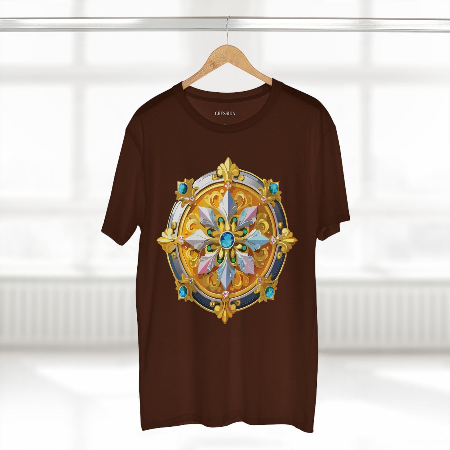 Medallion Shirt, Shirt with Medallion, Tee Shirt with Medal