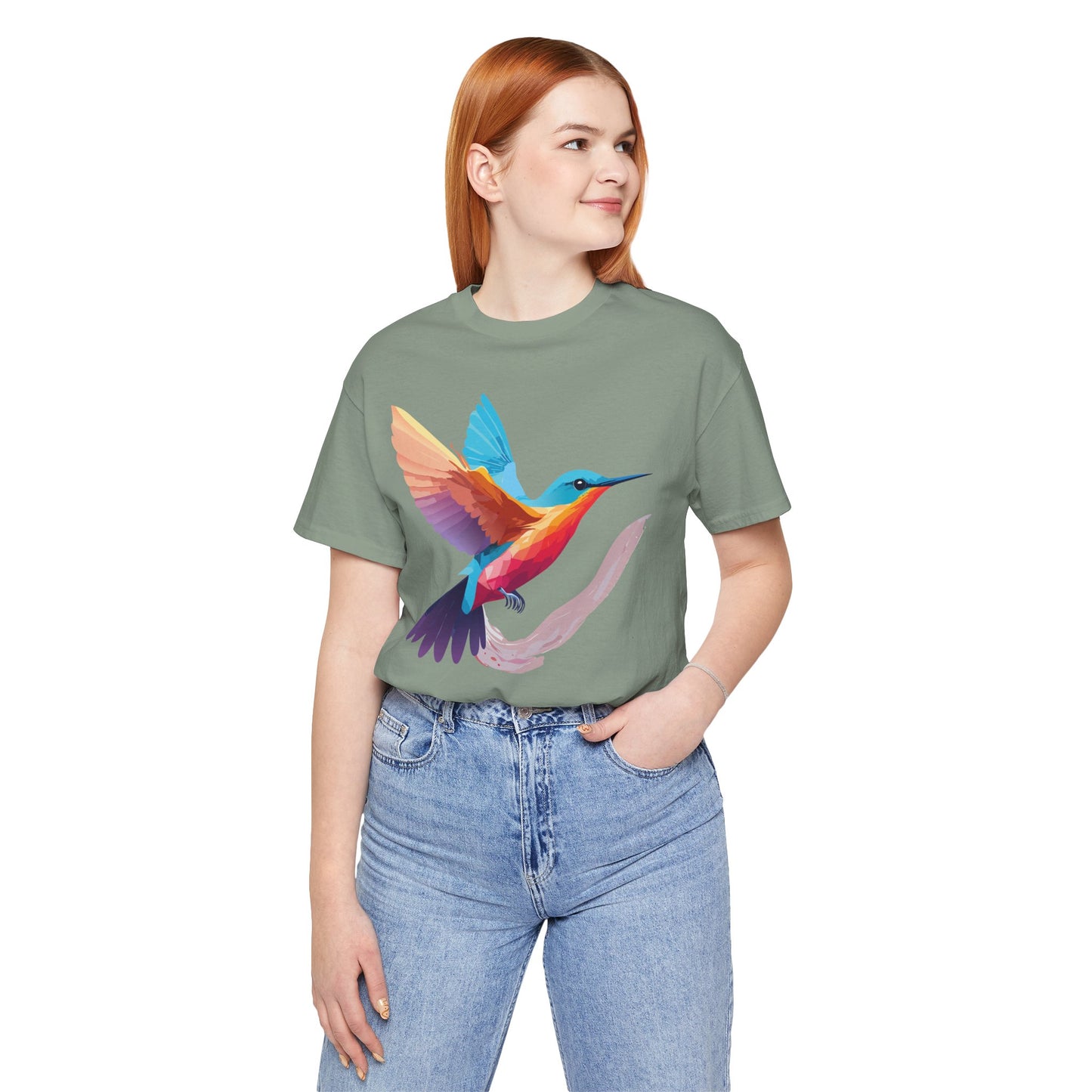 Unisex Animal Shirt, Tee Shirt with Animals, Art Design Tee Shirt, Wild Animals Shirt