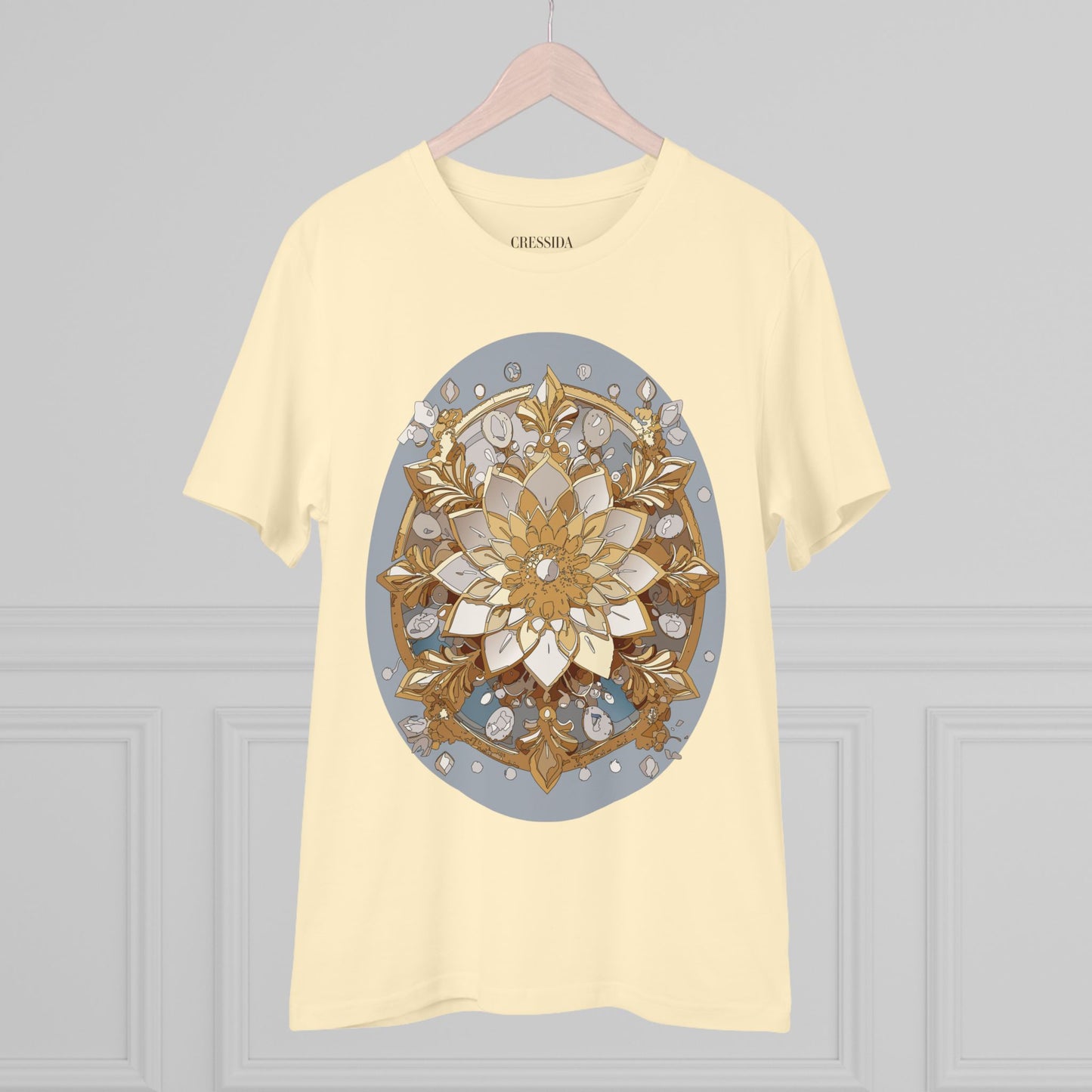 Organic T-shirt with Flower