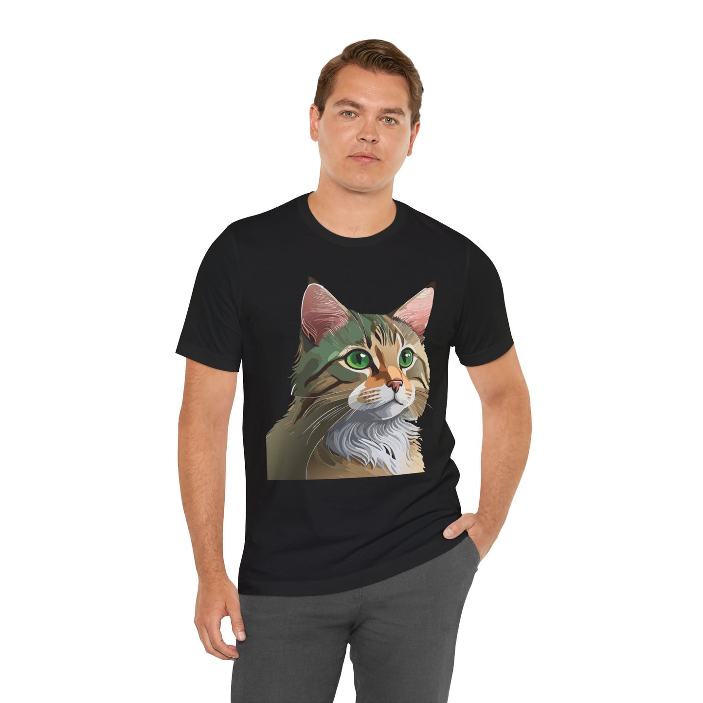 Unisex Animal Shirt, Tee Shirt with Animals, Art Design Tee Shirt, Wild Animals Shirt