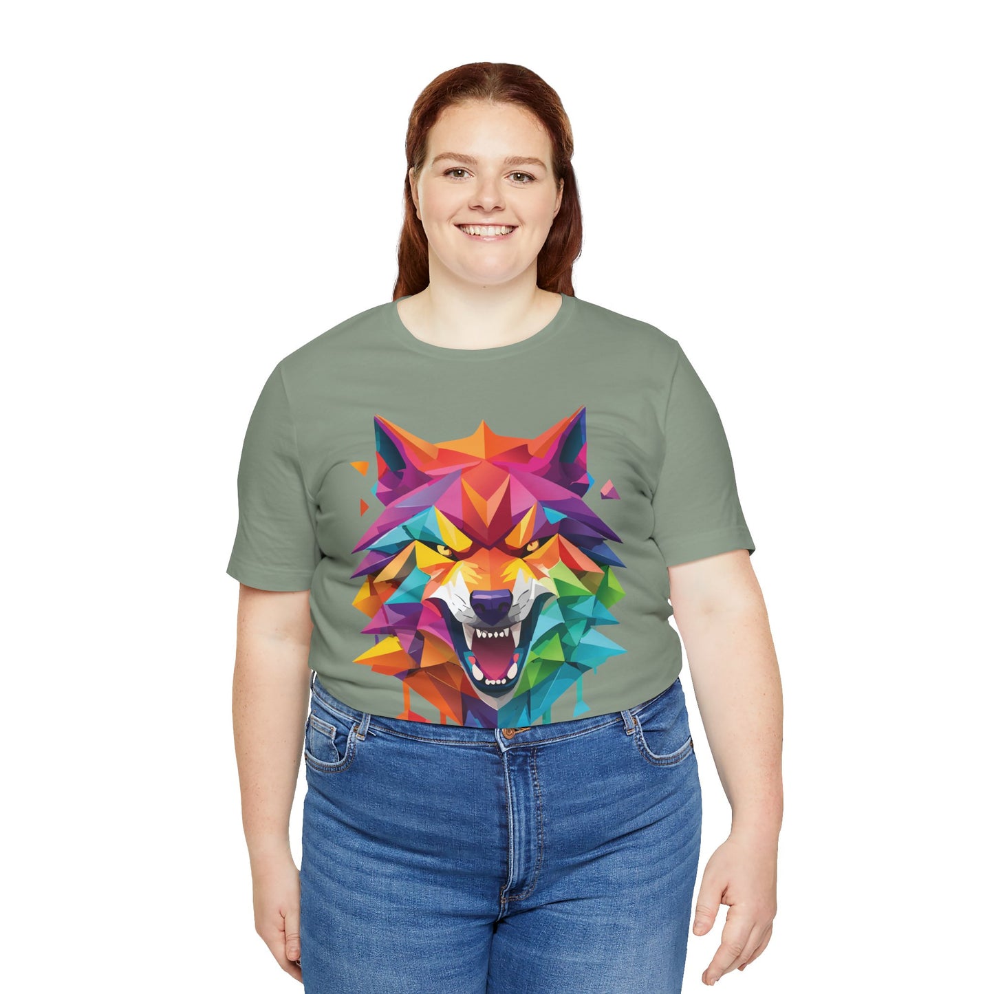 Unisex Animal Shirt, Tee Shirt with Animals, Art Design Tee Shirt, Wild Animals Shirt