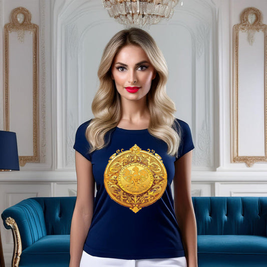 Coin Shirt, Shirt with Coin, Tee Shirt with Antique Coin