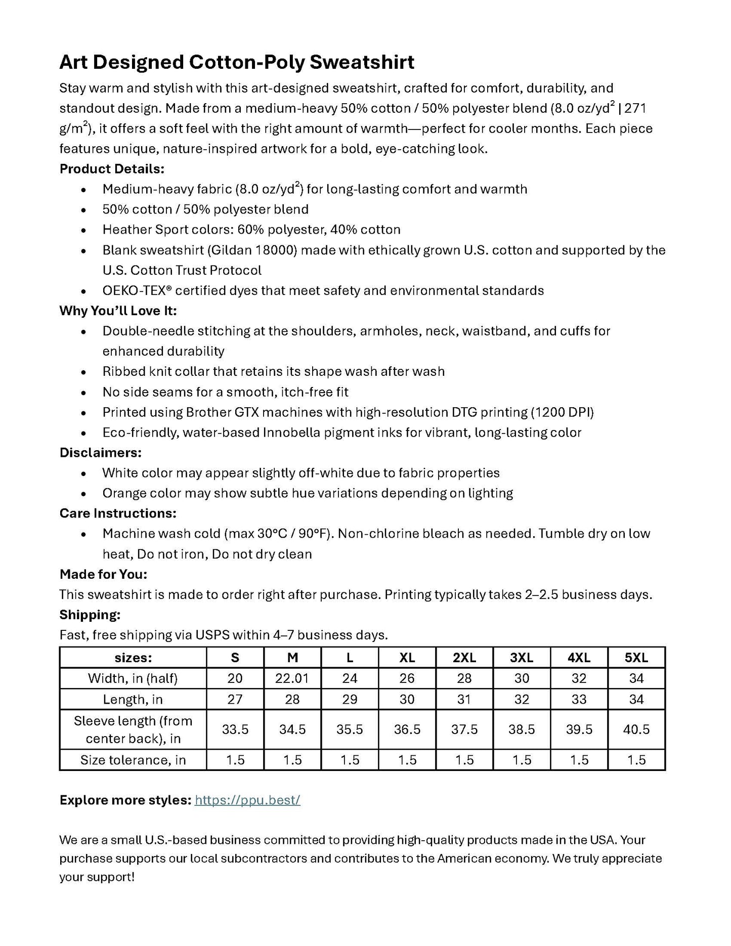 Cat Heart Sweatshirt, Heart Sweatshirt, Cat Sweatshirt, Valentine's Day Sweatshirt, 50/50 Cotton-Poly Animal Sweatshirt 110