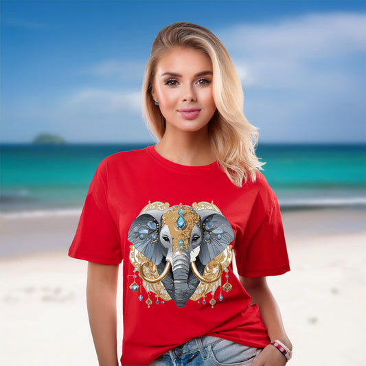 Animal Shirt, Shirt with Animals, Tee Shirt with Antique Animal Medallion