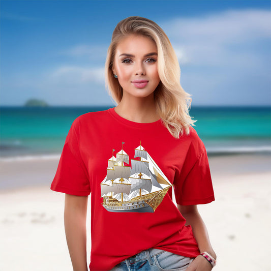 Ship Shirt, Shirt with Ship